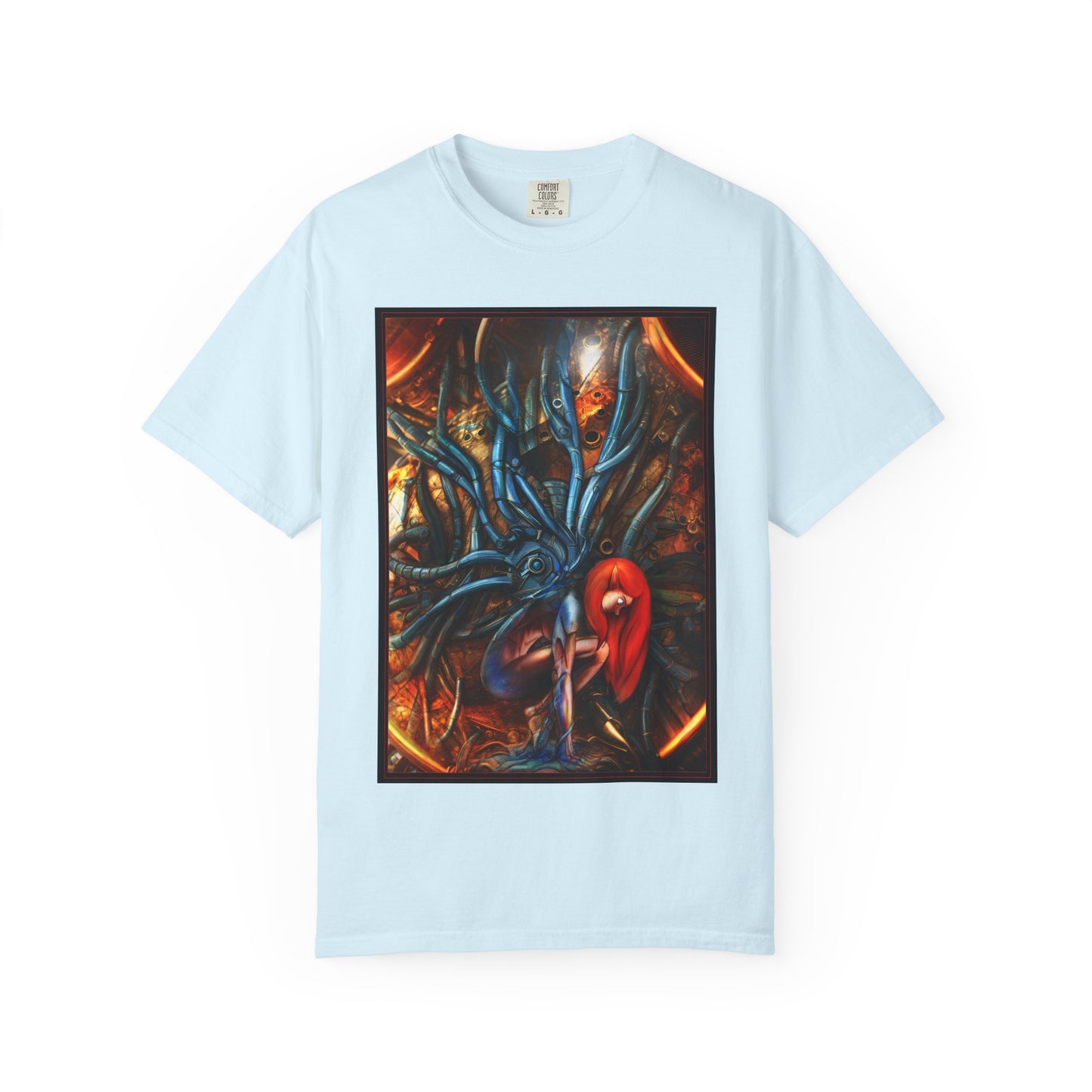 Horror Octopus Art T-Shirt — Surreal Cthulhu-Inspired Graphic Tee