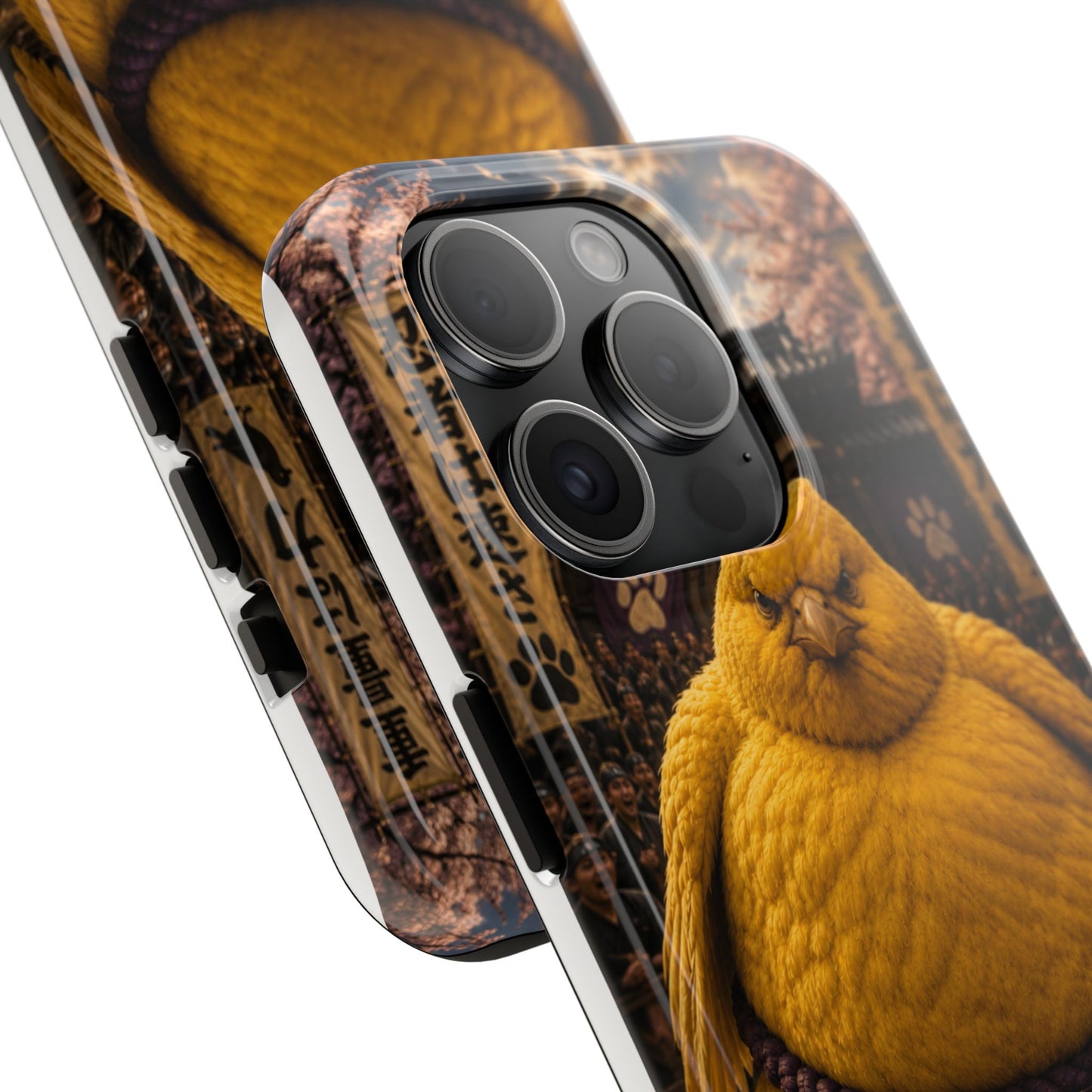 Big Bird Tough Phone Case - 500 Pounds Chubby Bird Protective Cover