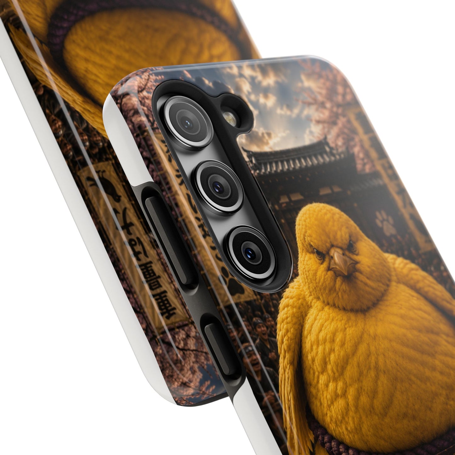 Big Bird Tough Phone Case - 500 Pounds Chubby Bird Protective Cover