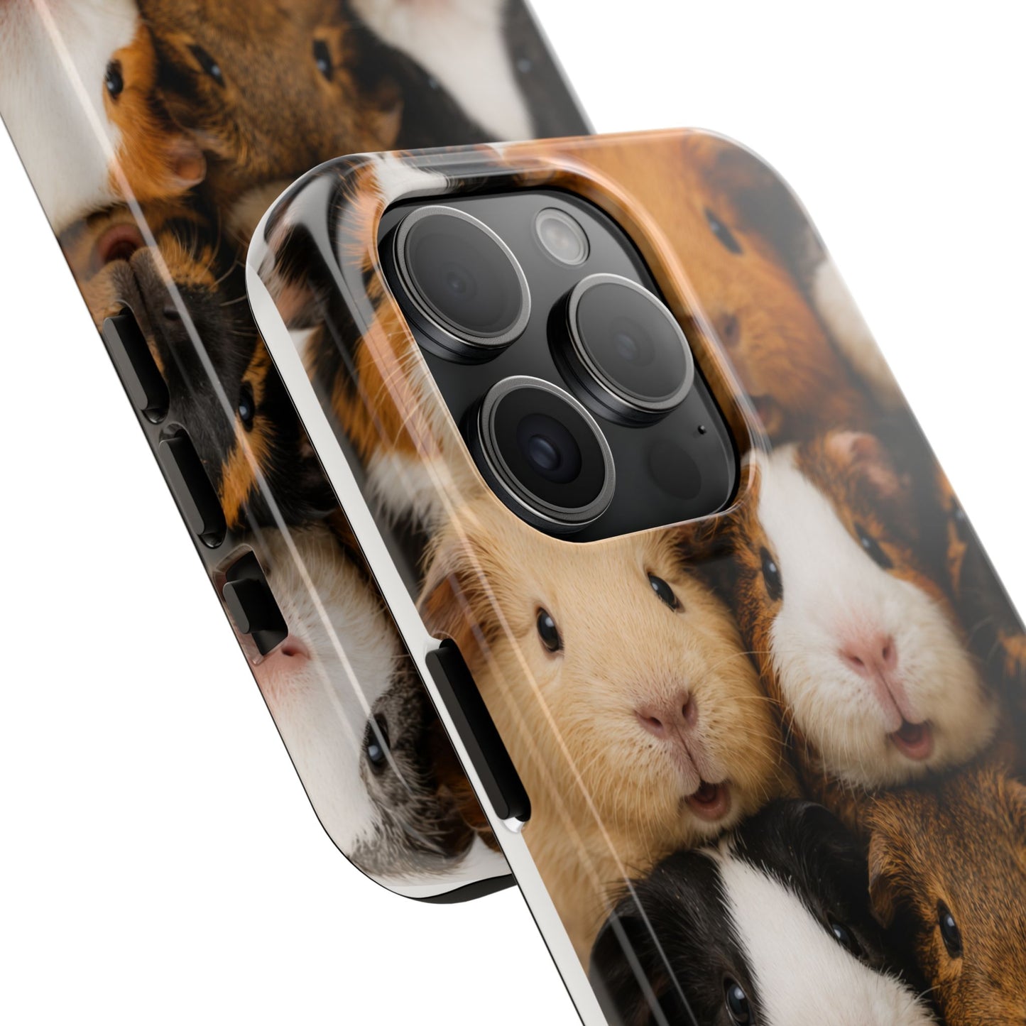 Guinea Pig Collage Tough Phone Case — Cute Small Pet Protective Phone Cover