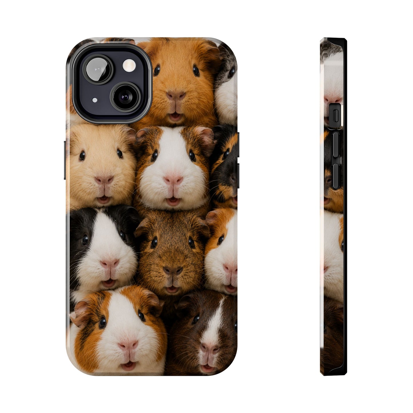 Guinea Pig Collage Tough Phone Case — Cute Small Pet Protective Phone Cover