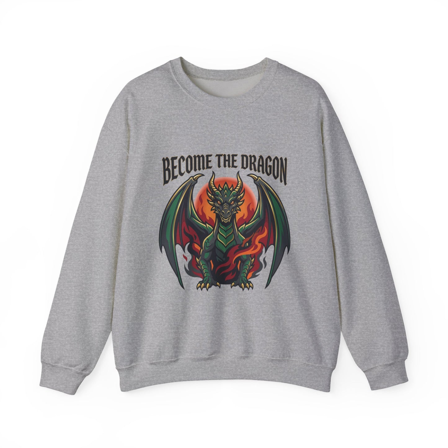Become the Dragon Sweatshirt | dragon, fantasy art, tattoo style