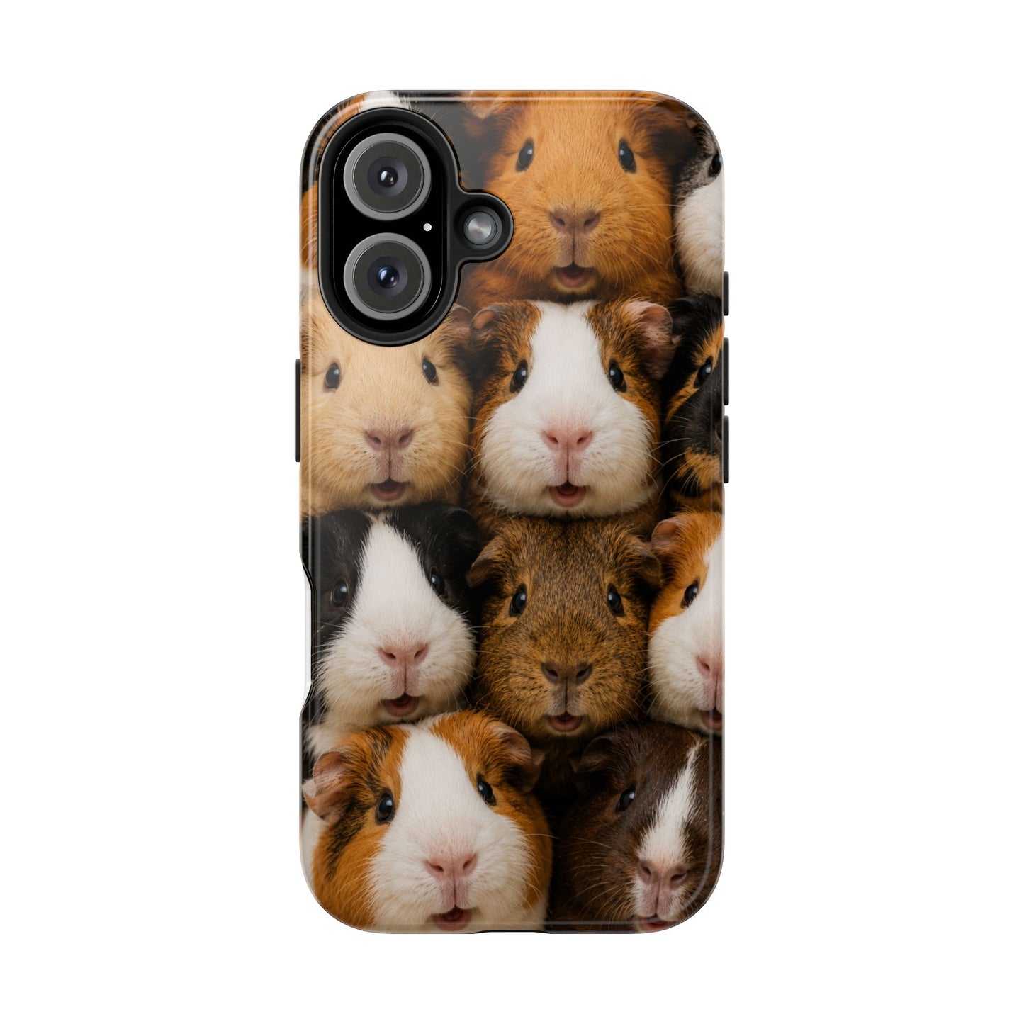 Guinea Pig Collage Tough Phone Case — Cute Small Pet Protective Phone Cover
