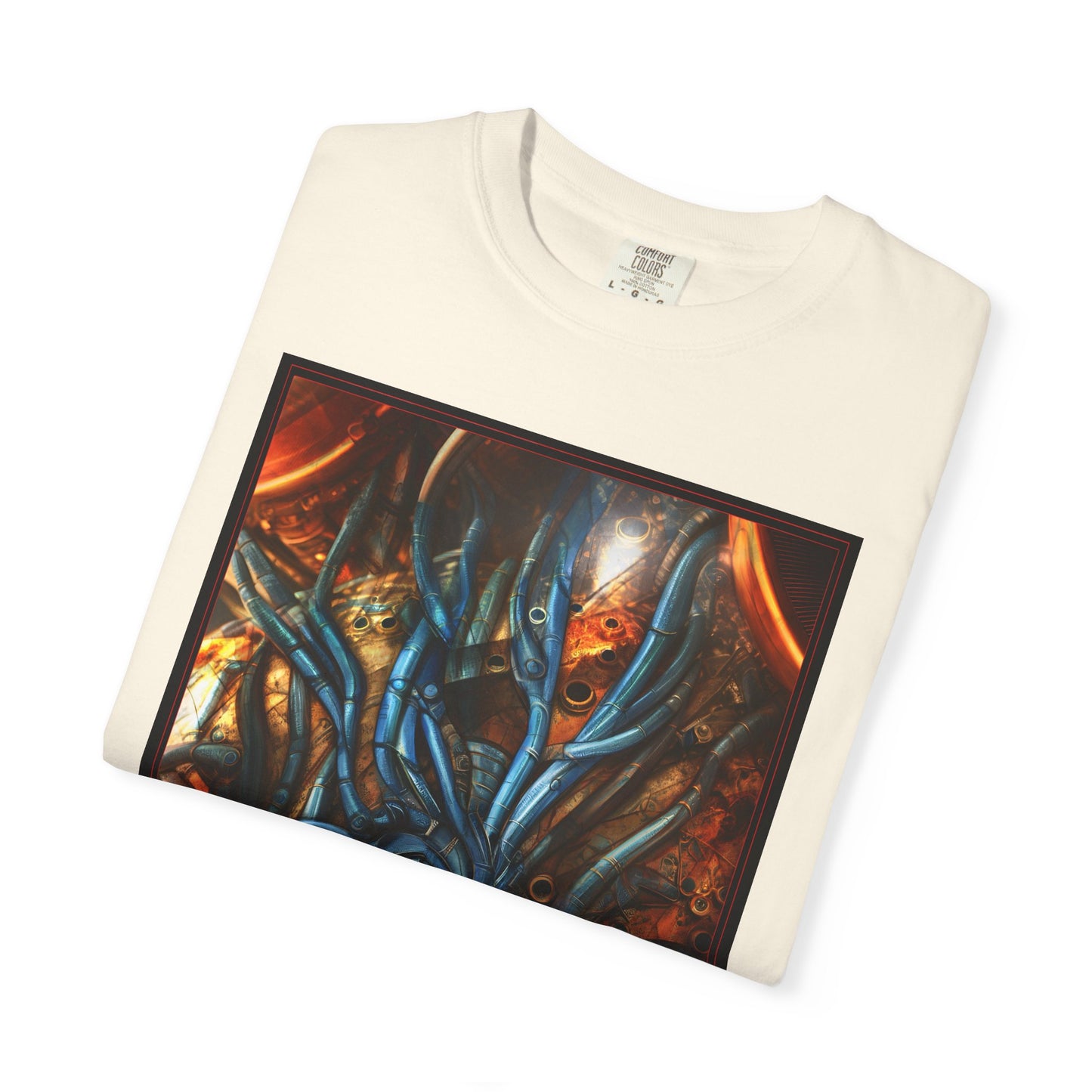 Horror Octopus Art T-Shirt — Surreal Cthulhu-Inspired Graphic Tee