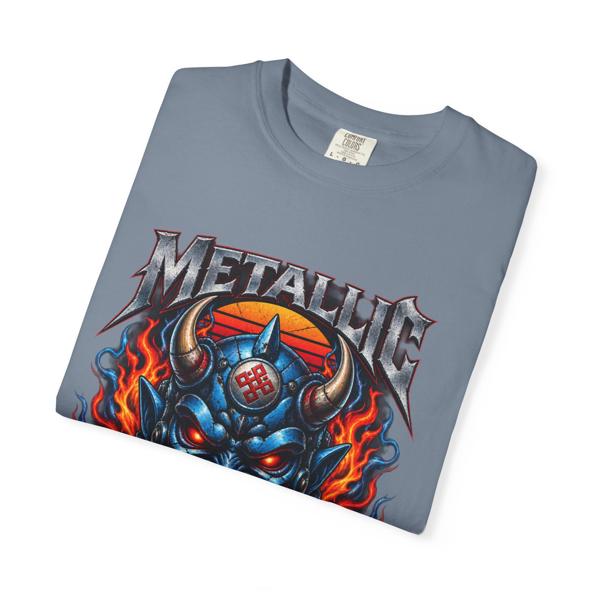 Metallic Souls Demon Skull T-Shirt