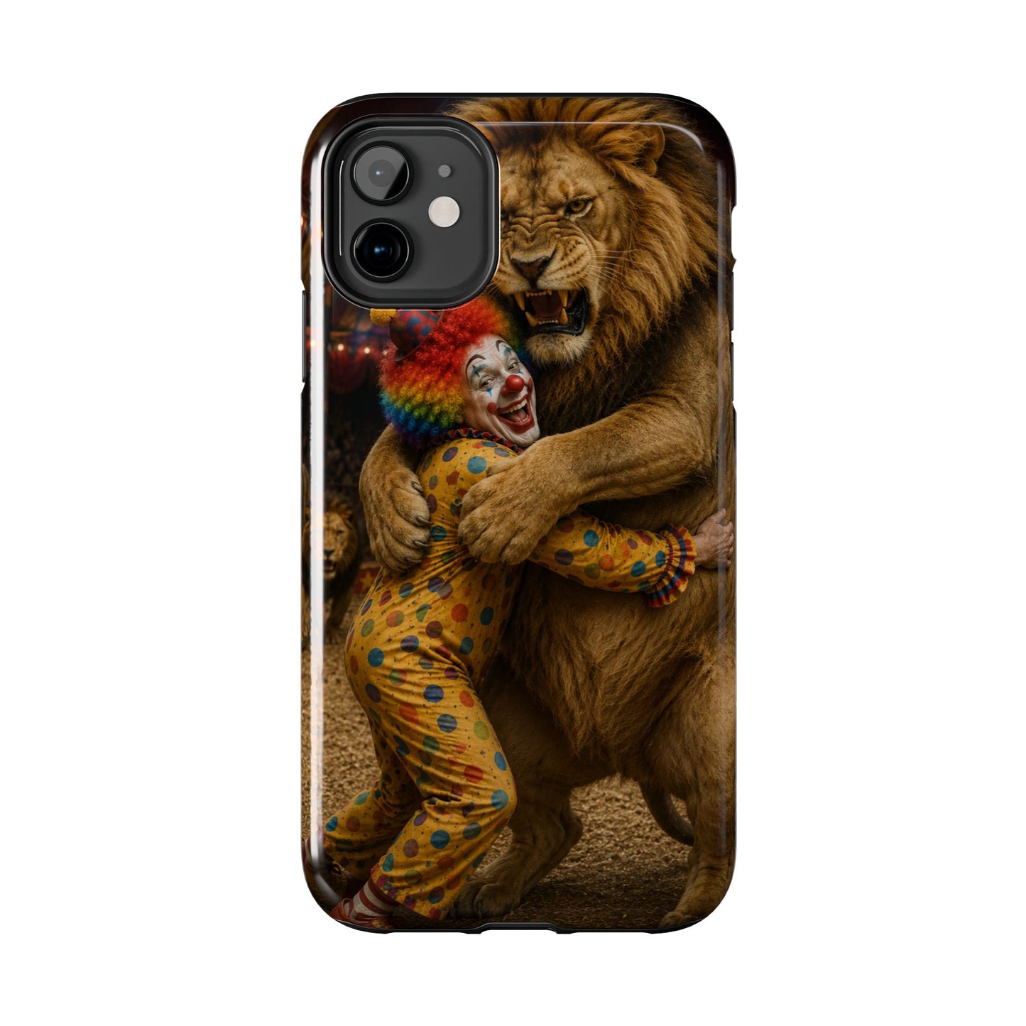Phone Case — Lion Embrace Clown Tough Protective Case