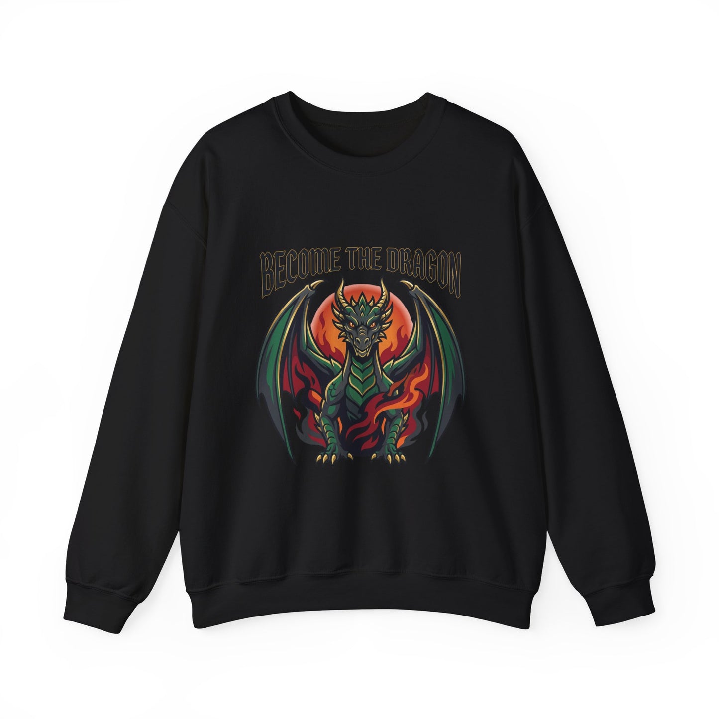 Become the Dragon Sweatshirt | dragon, fantasy art, tattoo style