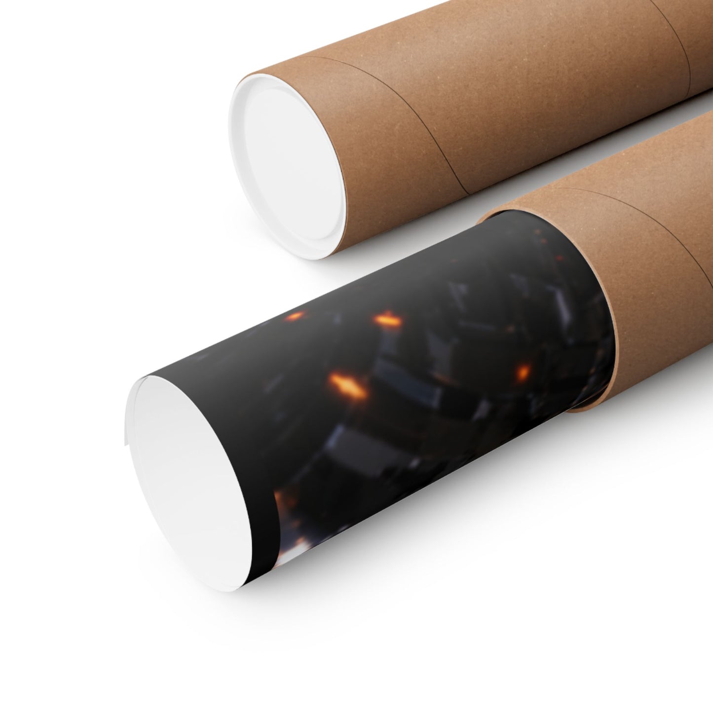 Metallic Souls Poster — Anime Sci‑Fi Action Matte Vertical Print