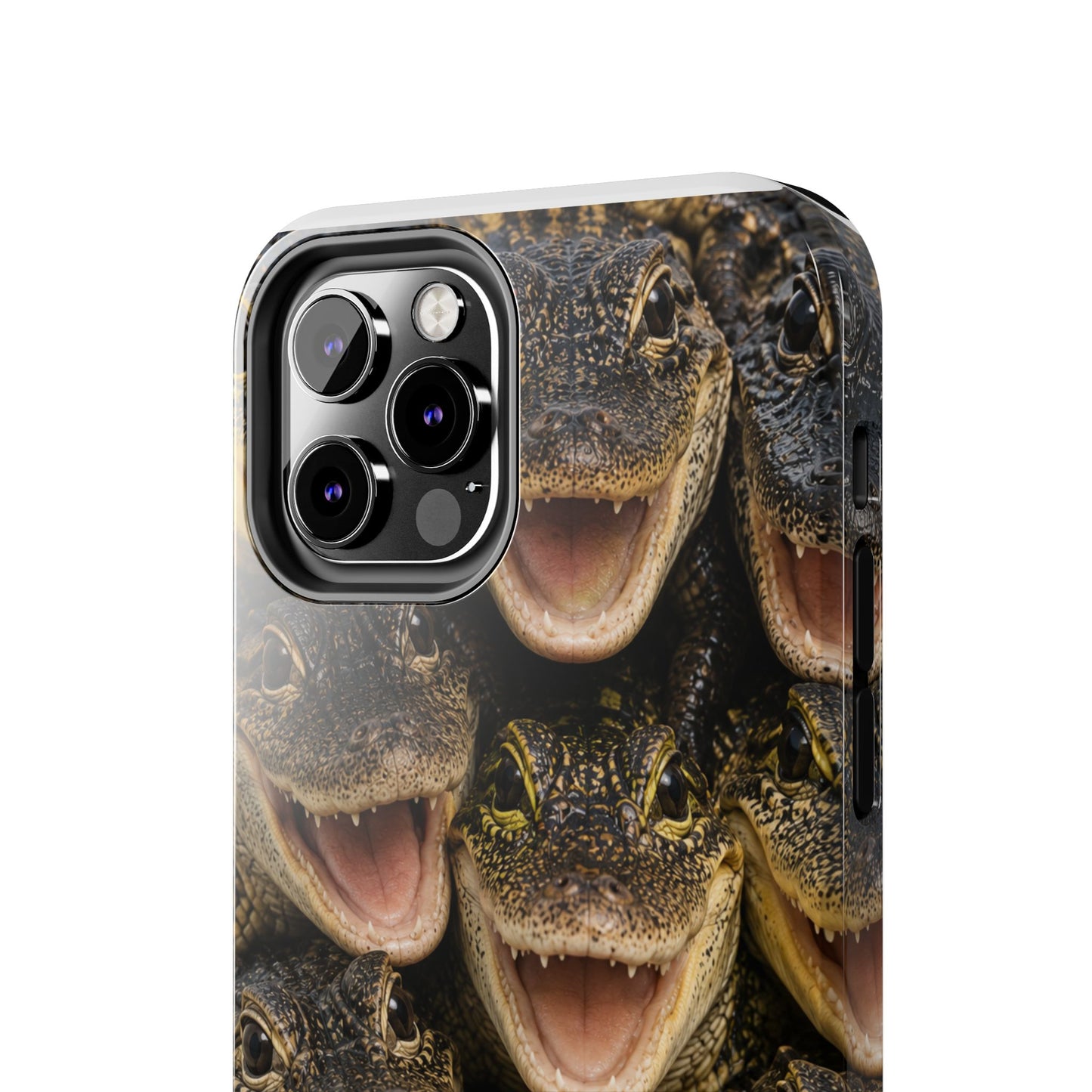 Alligator Smile Tough Phone Case — Funny Gator Print Protective Phone Cover