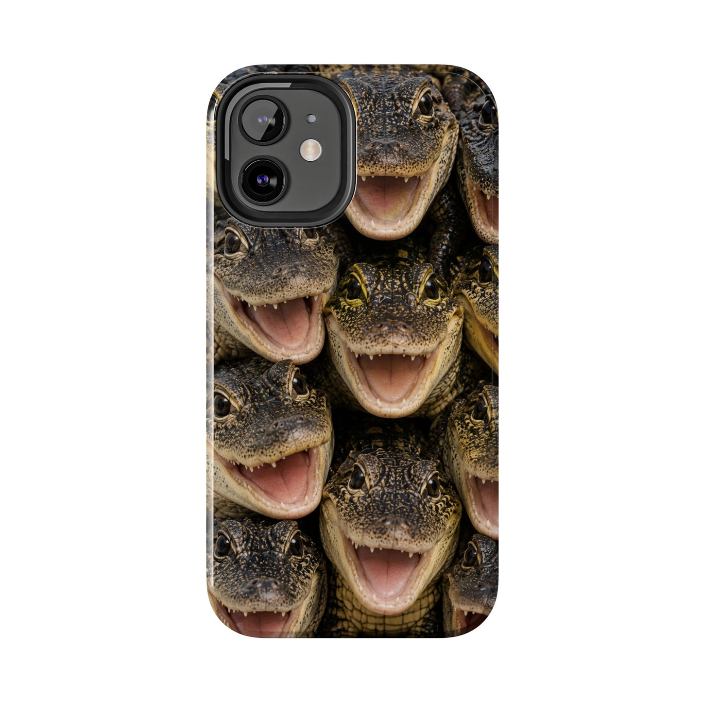 Alligator Smile Tough Phone Case — Funny Gator Print Protective Phone Cover