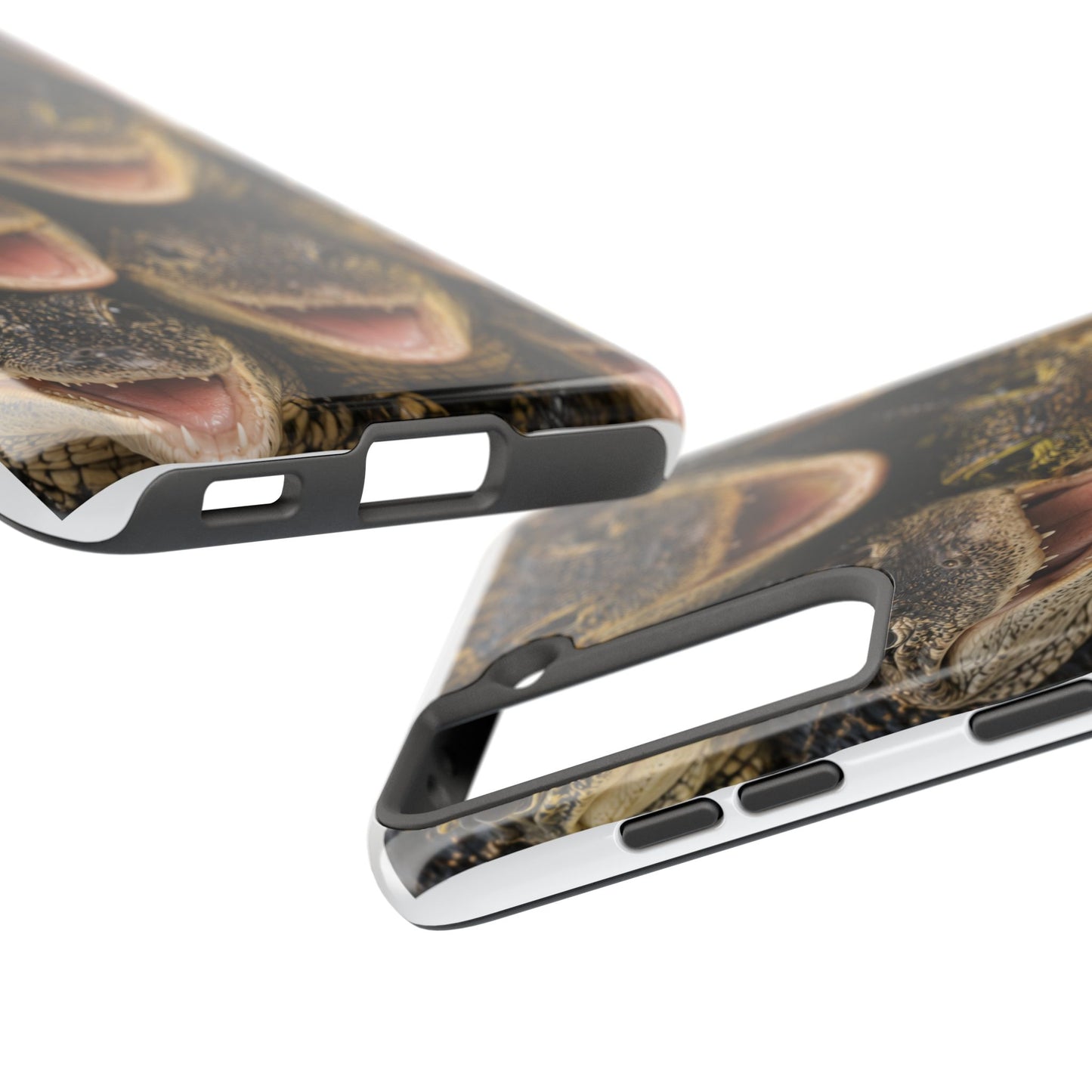 Alligator Smile Tough Phone Case — Funny Gator Print Protective Phone Cover