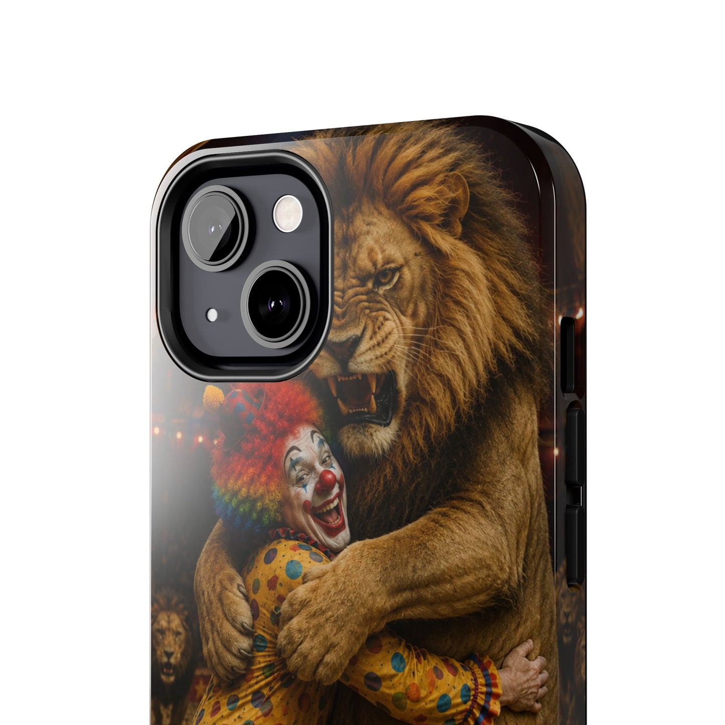 Phone Case — Lion Embrace Clown Tough Protective Case
