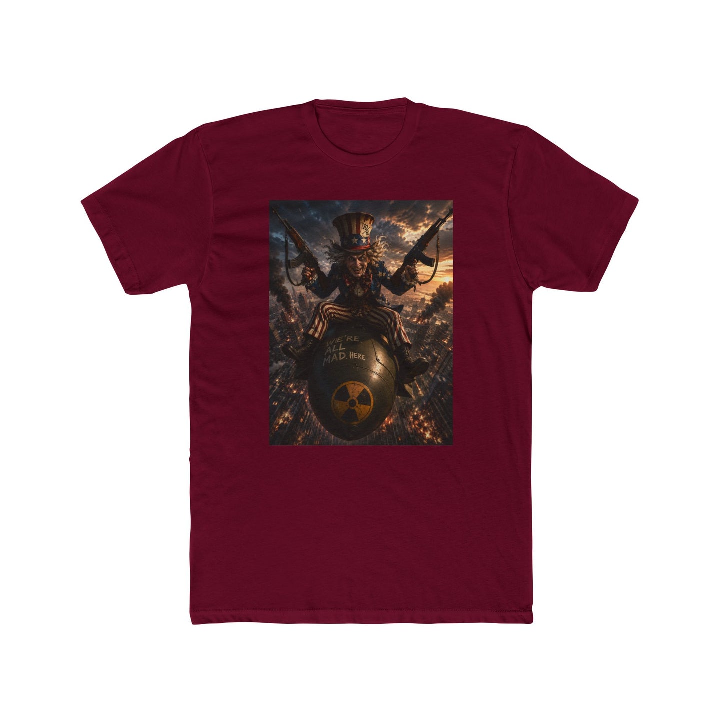 Viking Warrior Helmet Graphic Tee — Norse Bomber Skull Design