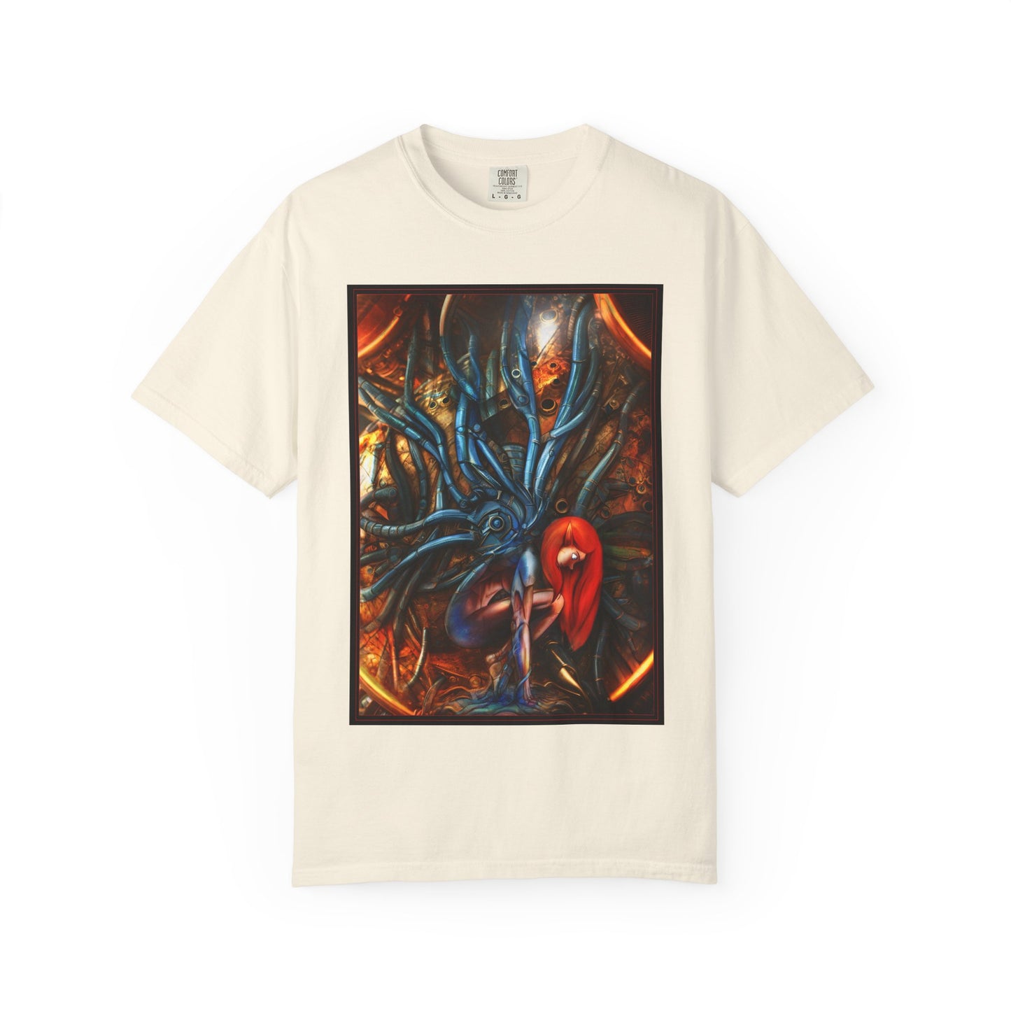 Horror Octopus Art T-Shirt — Surreal Cthulhu-Inspired Graphic Tee