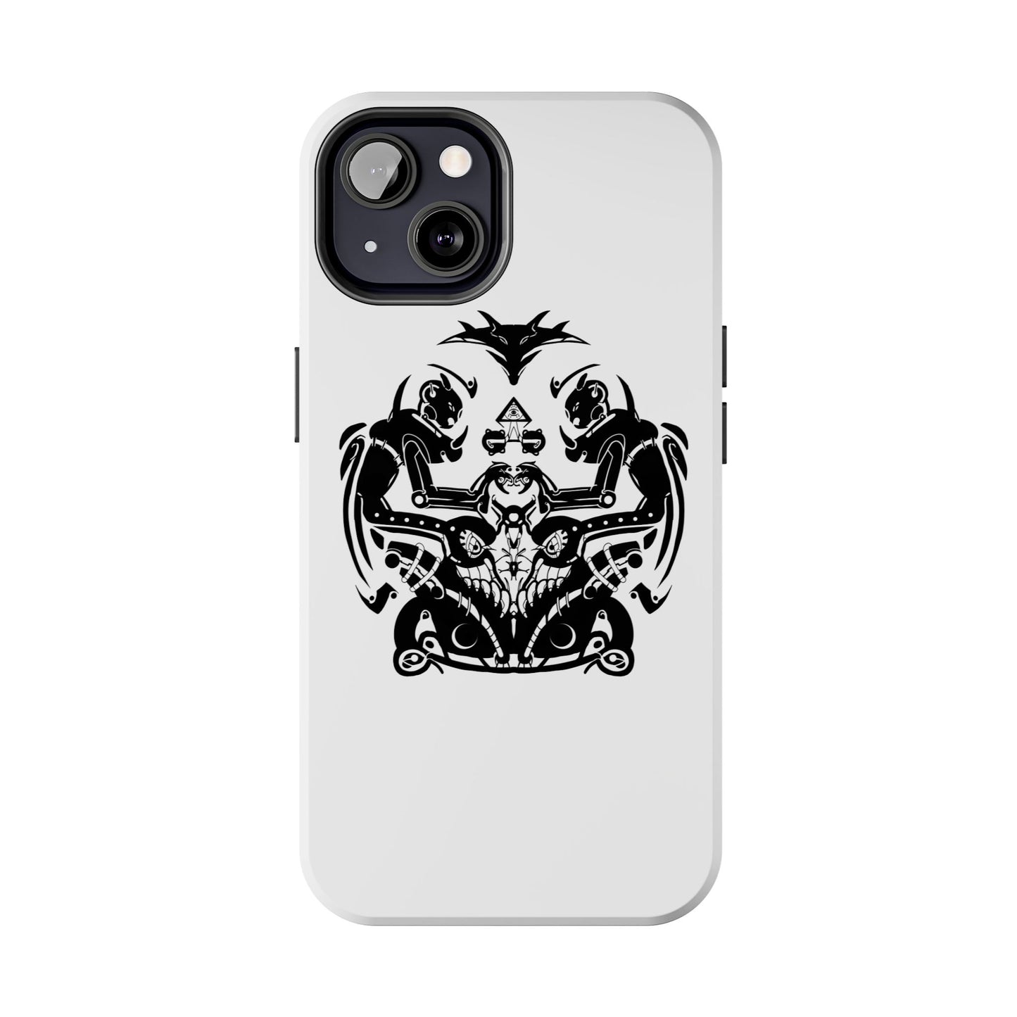 Viking Knotwork Tough Phone Case — Norse Warrior Tribal Design