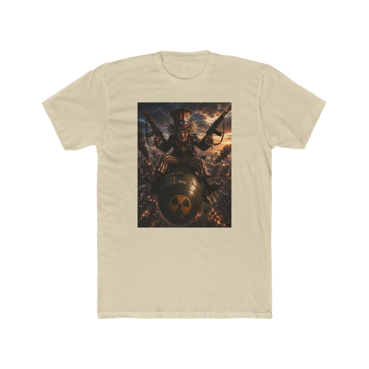 Viking Warrior Helmet Graphic Tee — Norse Bomber Skull Design