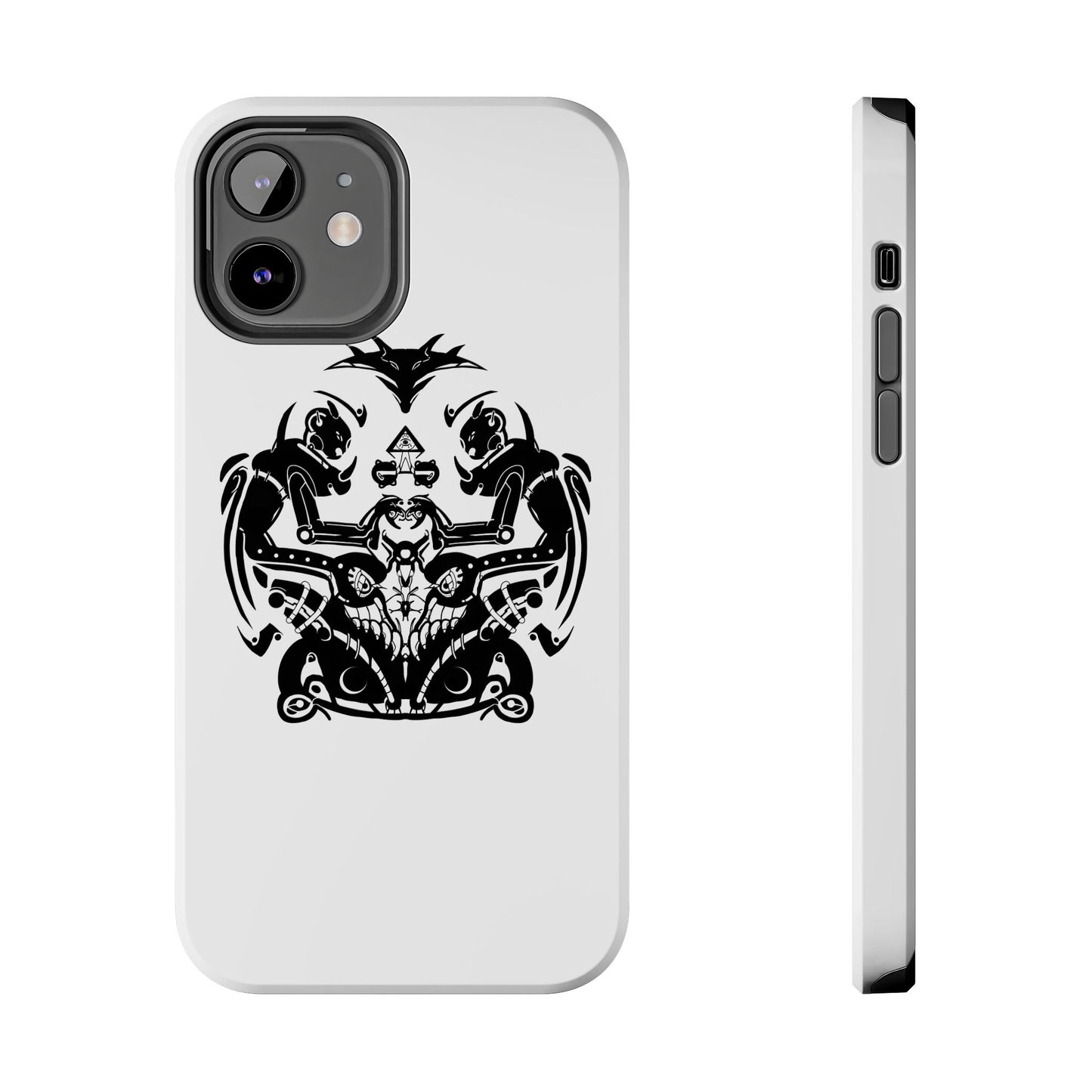 Viking Knotwork Tough Phone Case — Norse Warrior Tribal Design