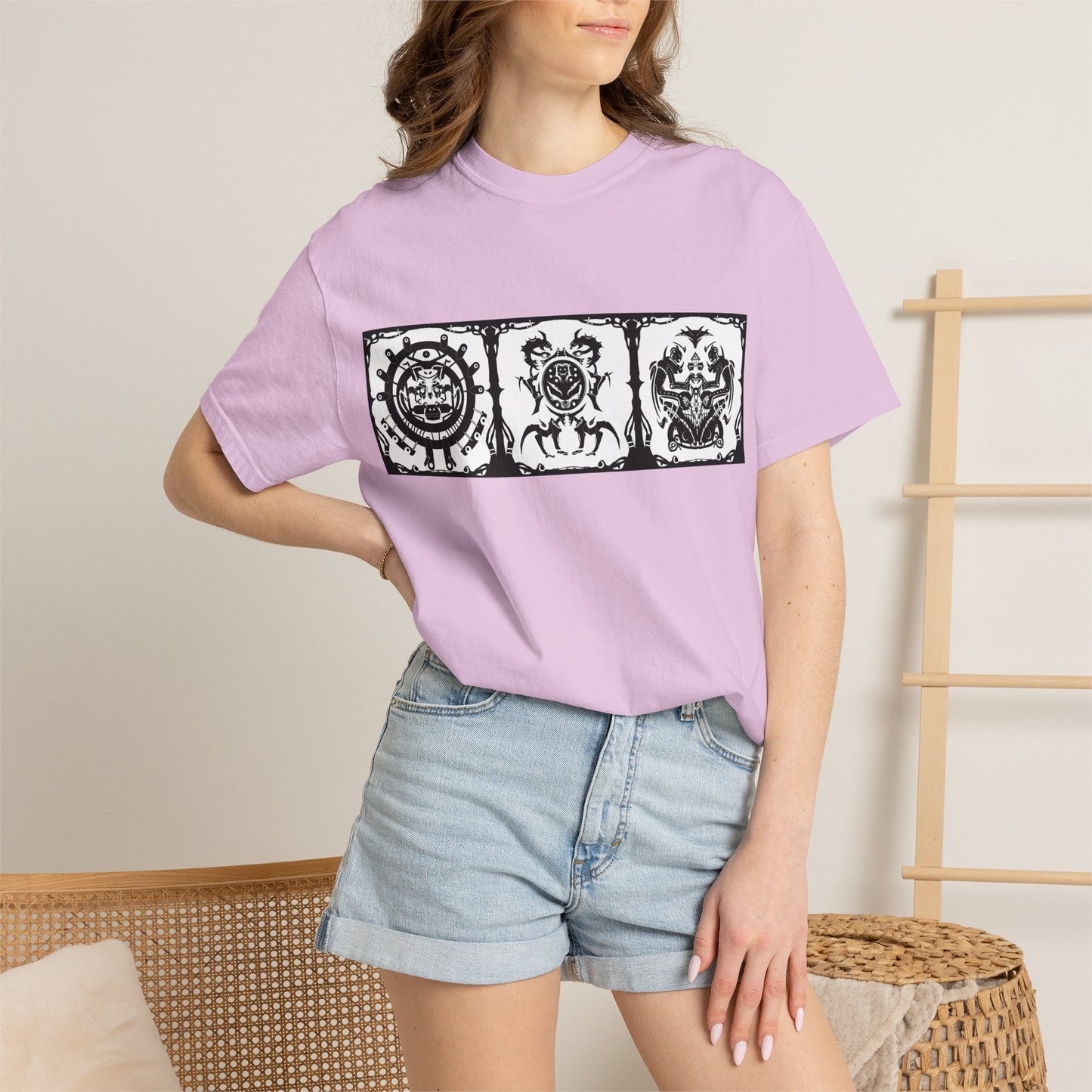 Mythic Tiles Graphic T-Shirt