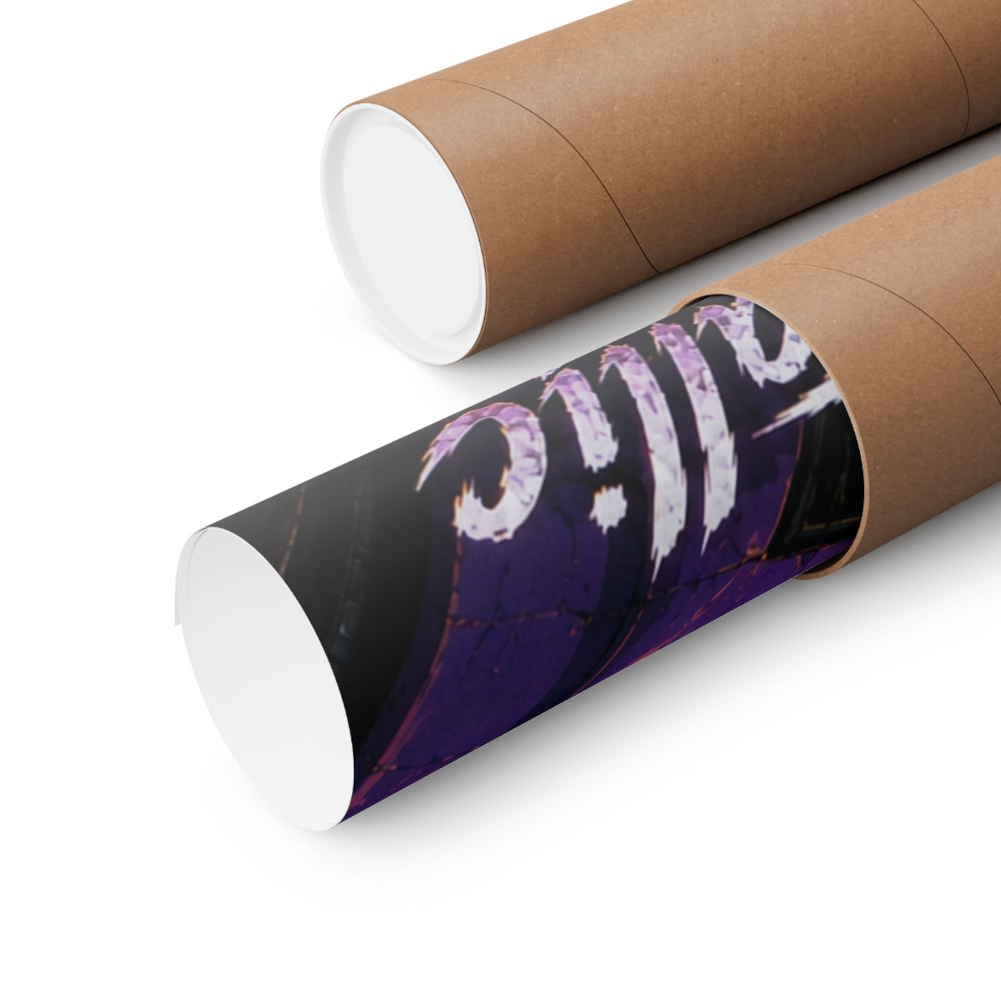 Metallic Souls Anime Poster — "Metallic Souls" Matte Vertical Art Print