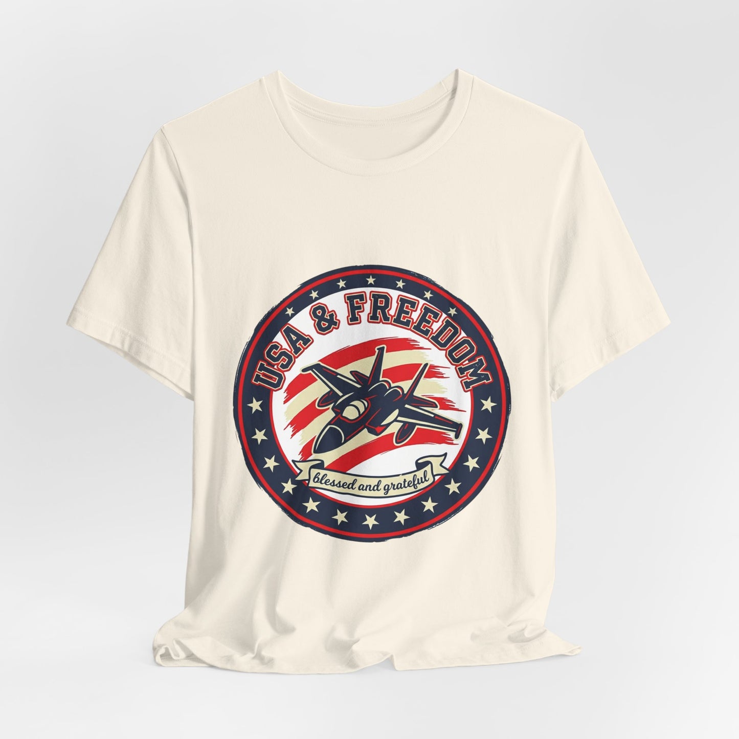 USA & Freedom T-Shirt | faith-based patriotic, vintage Americana