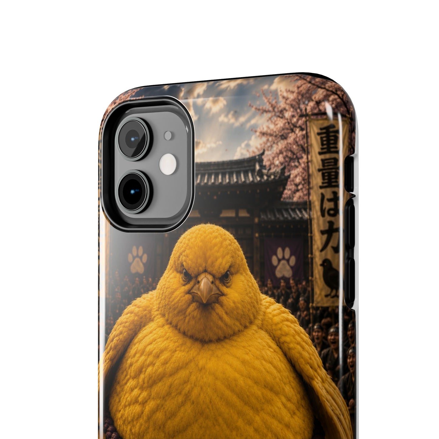 Big Bird Tough Phone Case - 500 Pounds Chubby Bird Protective Cover