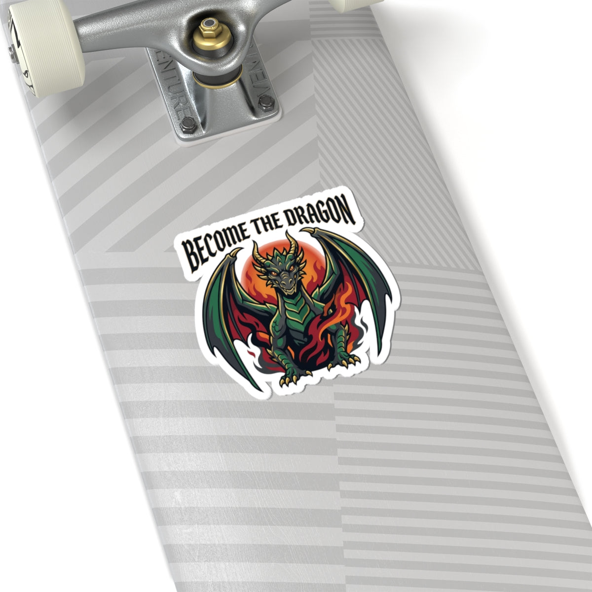Become the Dragon Sticker | dragon, fantasy art, tattoo style