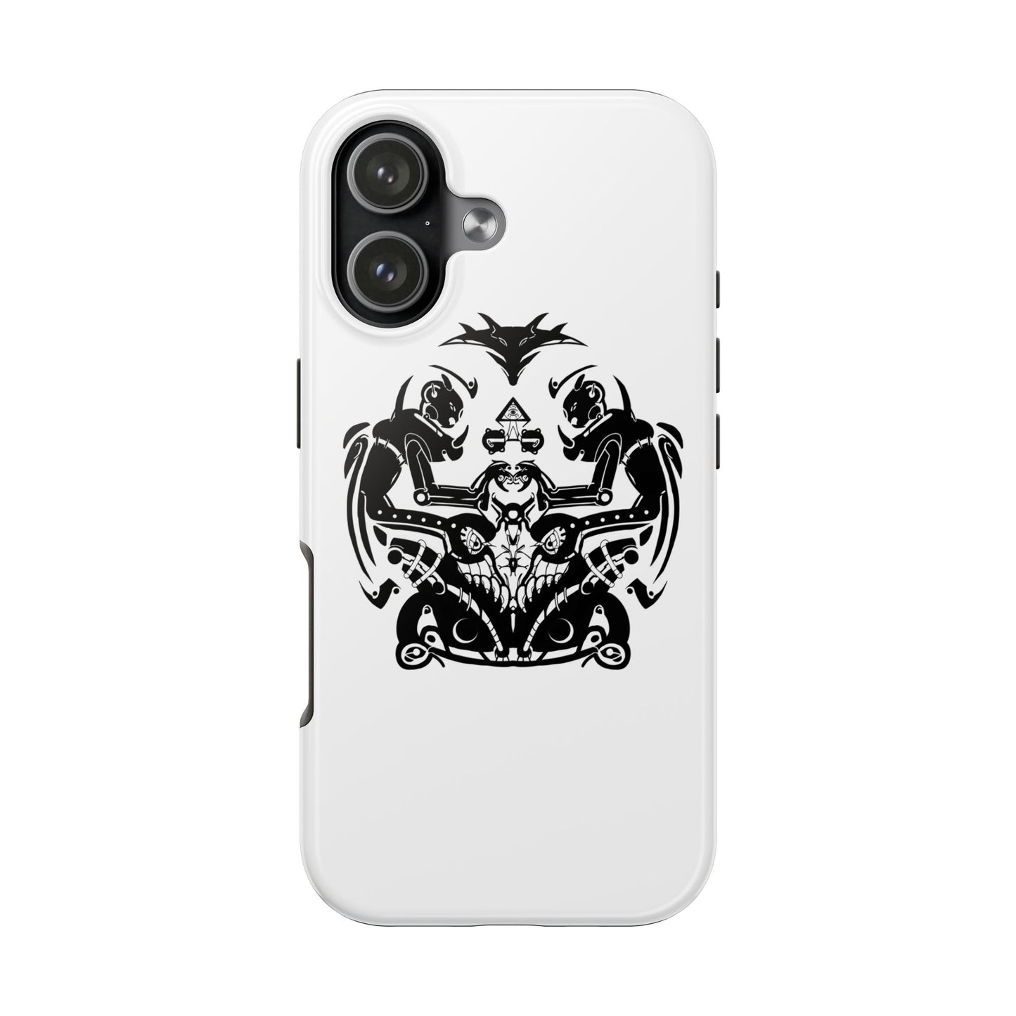 Viking Knotwork Tough Phone Case — Norse Warrior Tribal Design