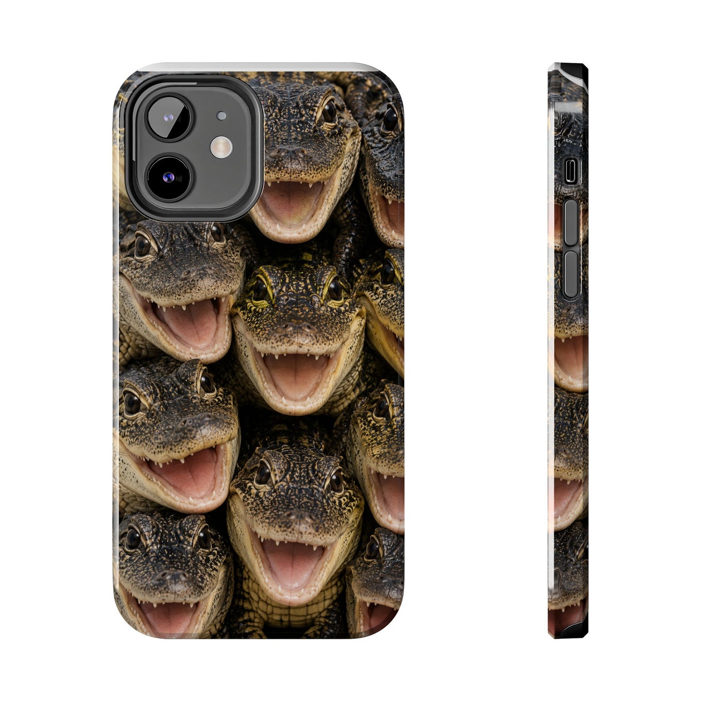 Alligator Smile Tough Phone Case — Funny Gator Print Protective Phone Cover