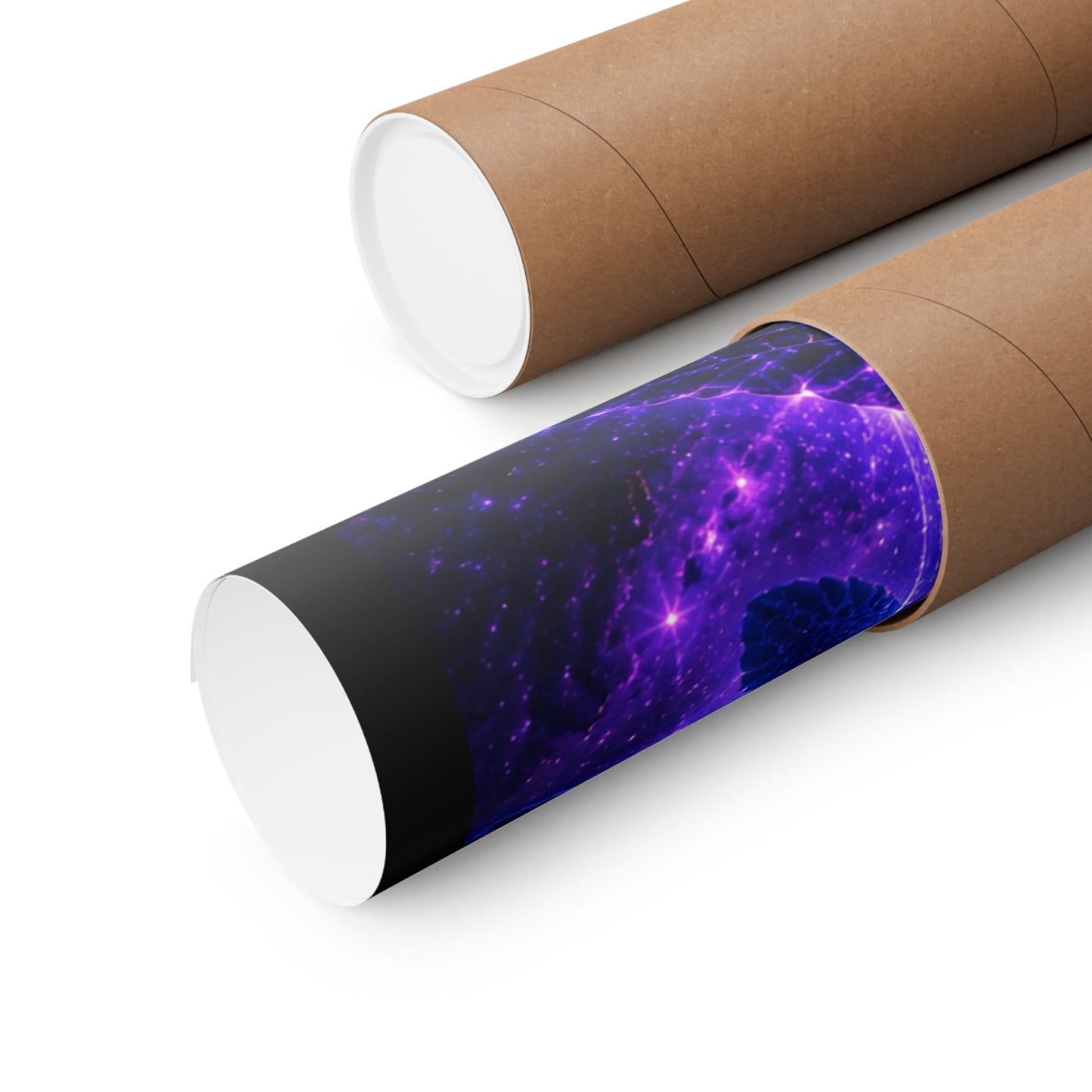 Cosmic Turtle Poster — Mystic Tree on Turtle Shell Matte Vertical Wall Art