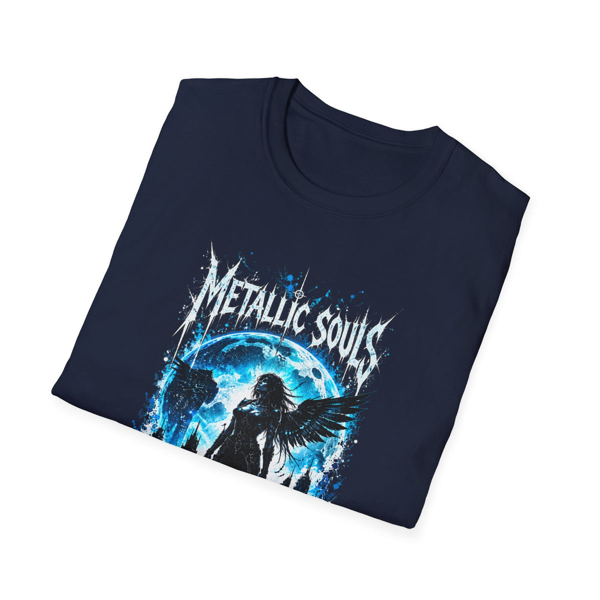 Mystical Blue Raven Forest T-Shirt