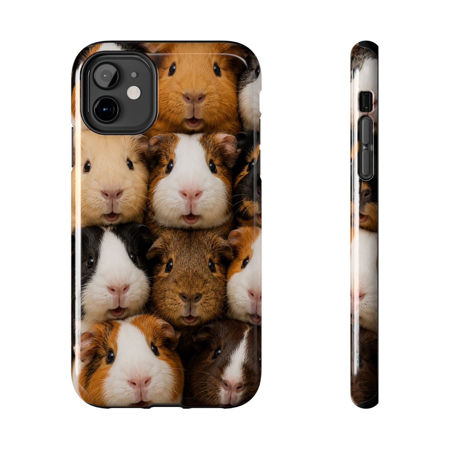 Guinea Pig Collage Tough Phone Case — Cute Small Pet Protective Phone Cover