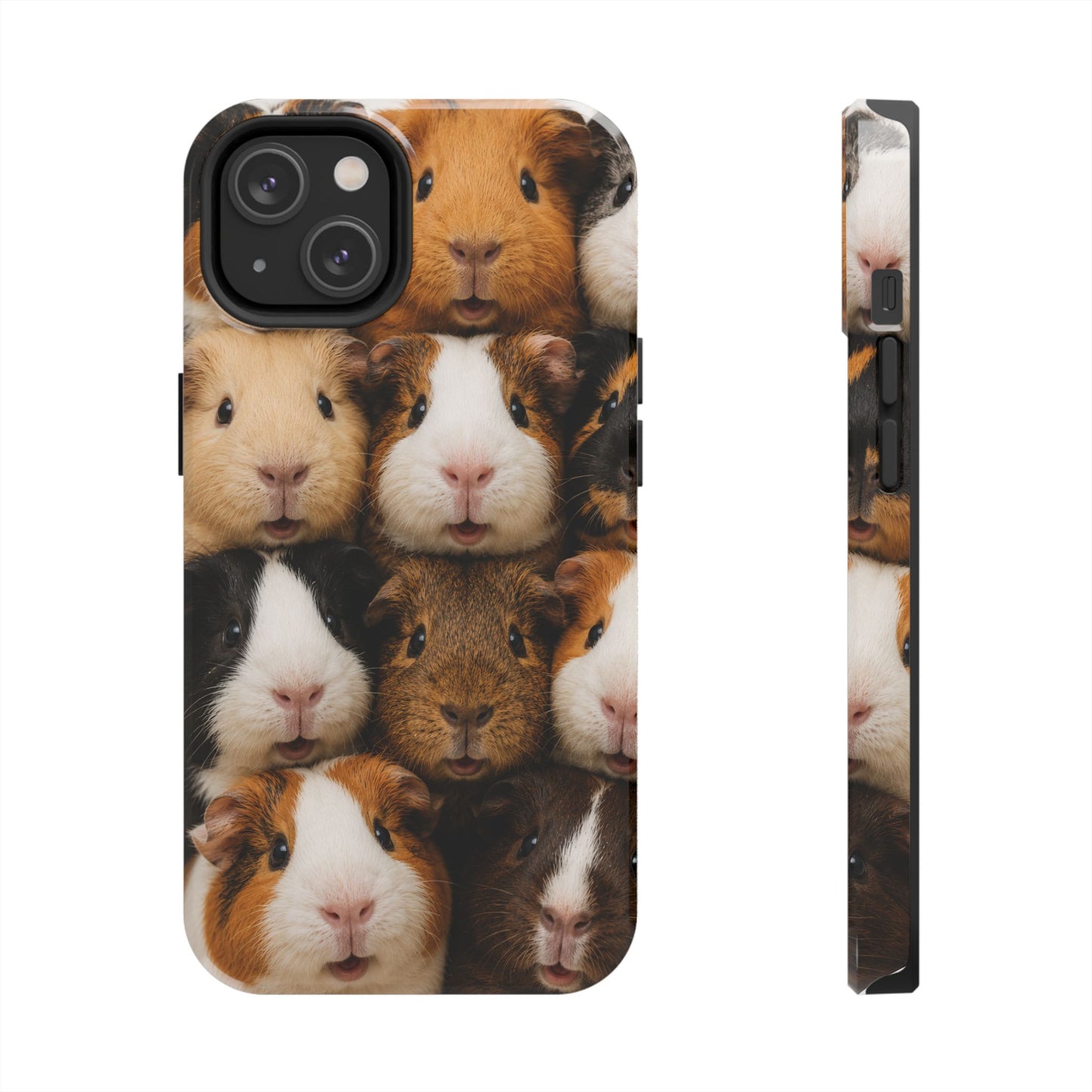 Guinea Pig Collage Tough Phone Case — Cute Small Pet Protective Phone Cover