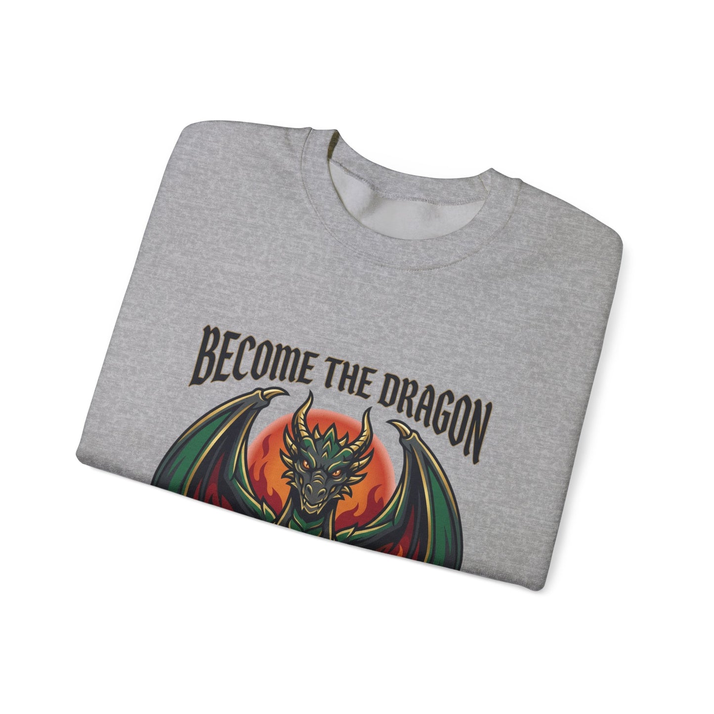 Become the Dragon Sweatshirt | dragon, fantasy art, tattoo style