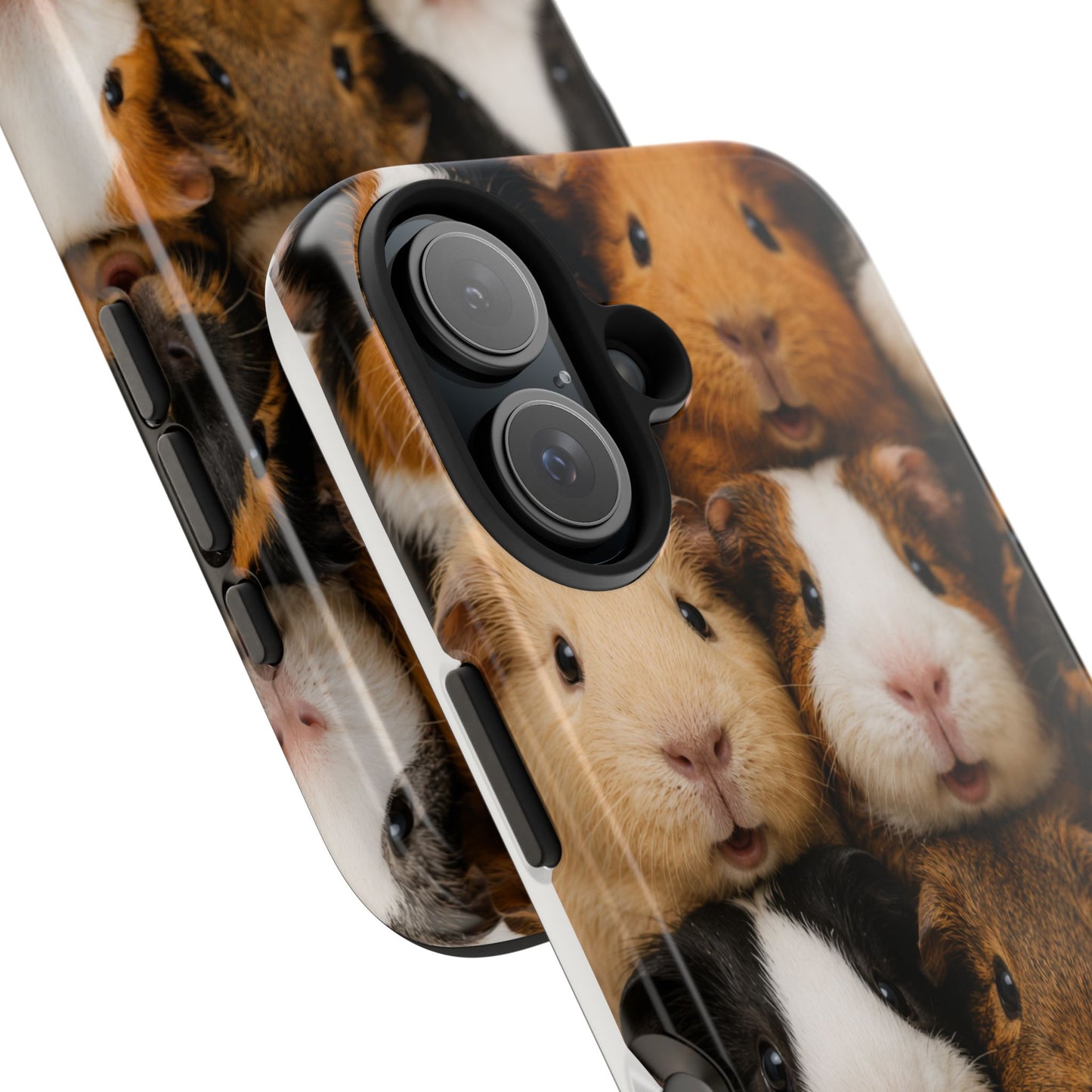 Guinea Pig Collage Tough Phone Case — Cute Small Pet Protective Phone Cover