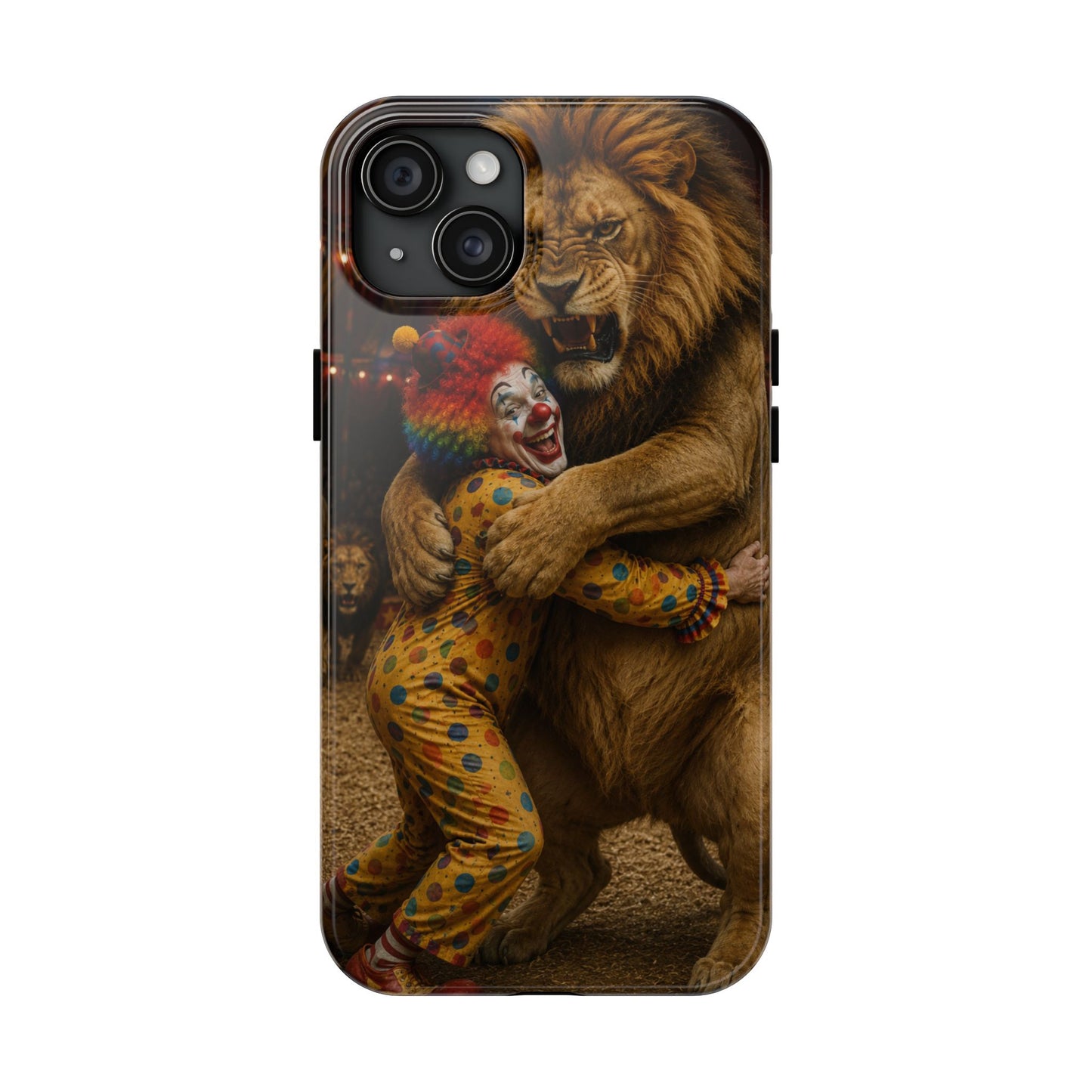 Phone Case — Lion Embrace Clown Tough Protective Case