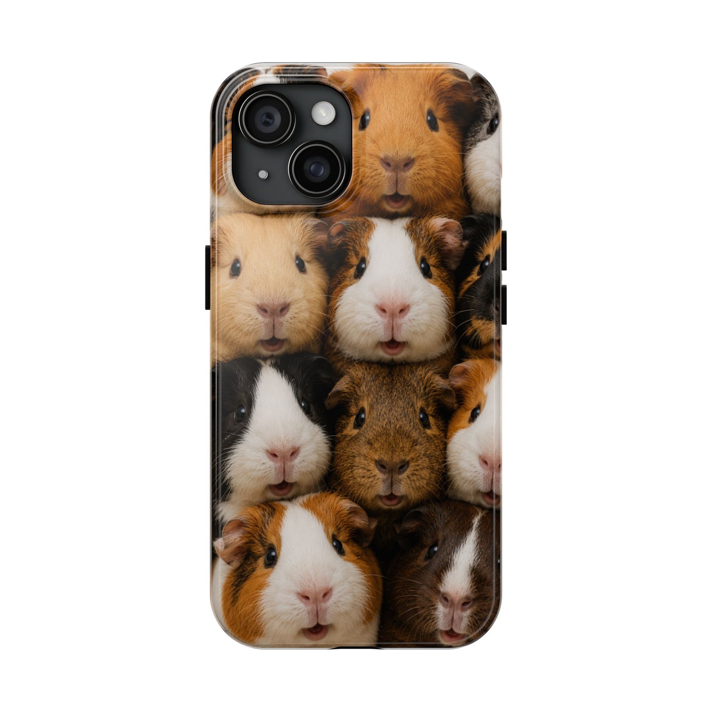 Guinea Pig Collage Tough Phone Case — Cute Small Pet Protective Phone Cover
