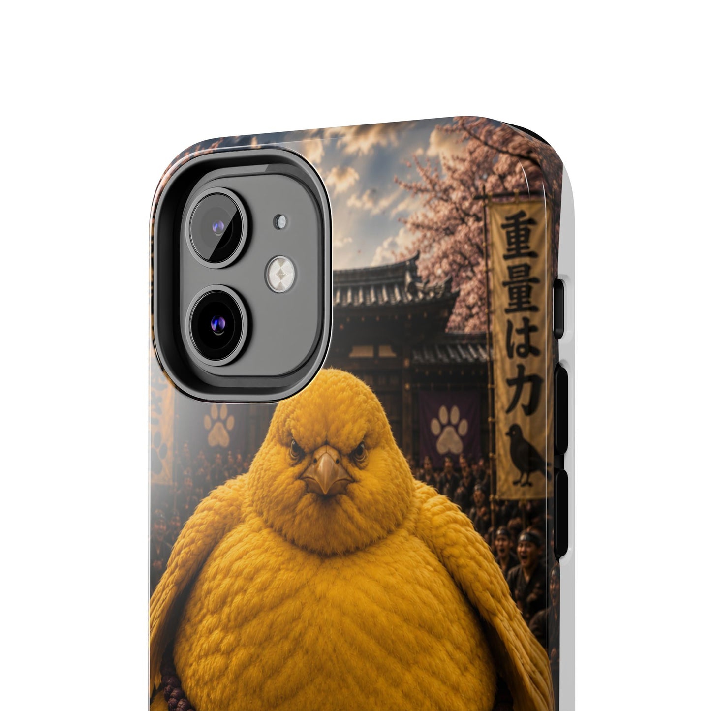 Big Bird Tough Phone Case - 500 Pounds Chubby Bird Protective Cover