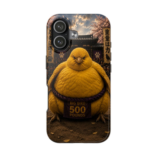 Big Bird Tough Phone Case - 500 Pounds Chubby Bird Protective Cover
