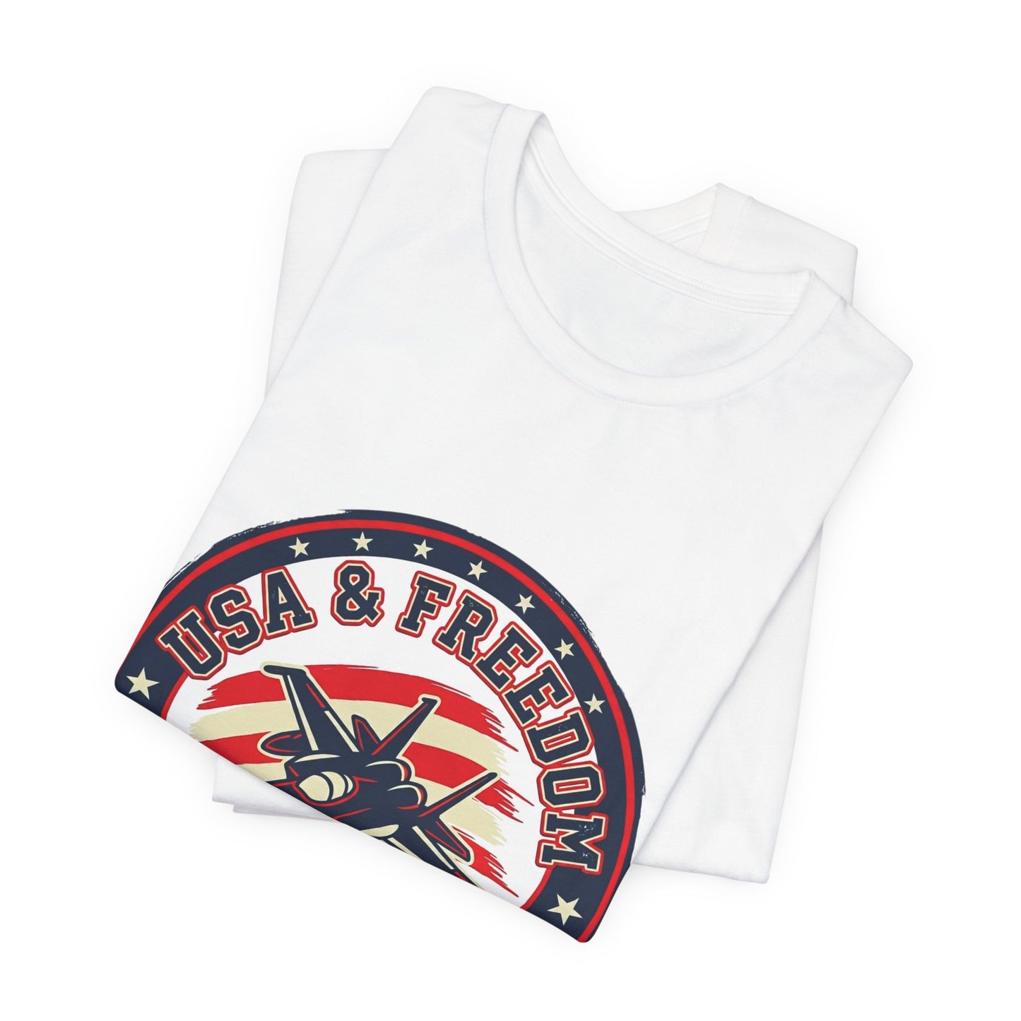 USA & Freedom T-Shirt | faith-based patriotic, vintage Americana