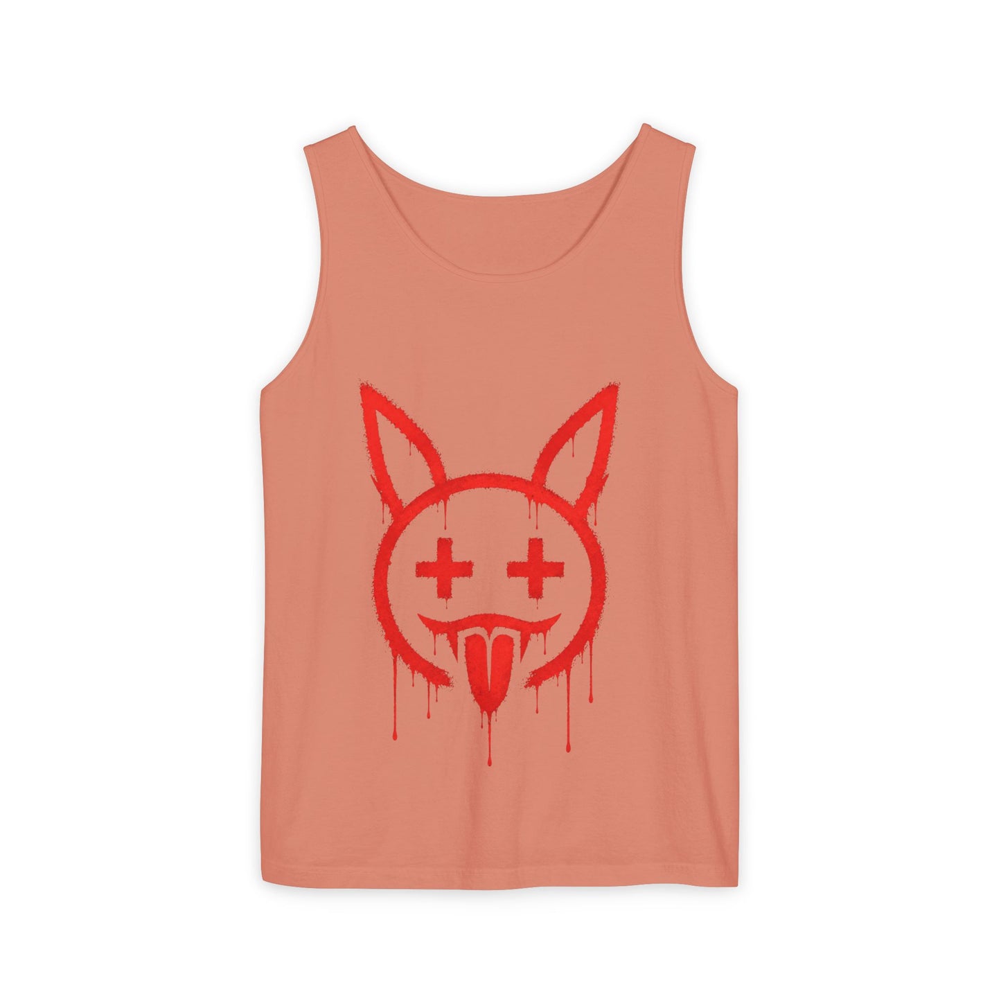Metallic Souls Graffiti Bunny Streetwear Graphic T-Shirt