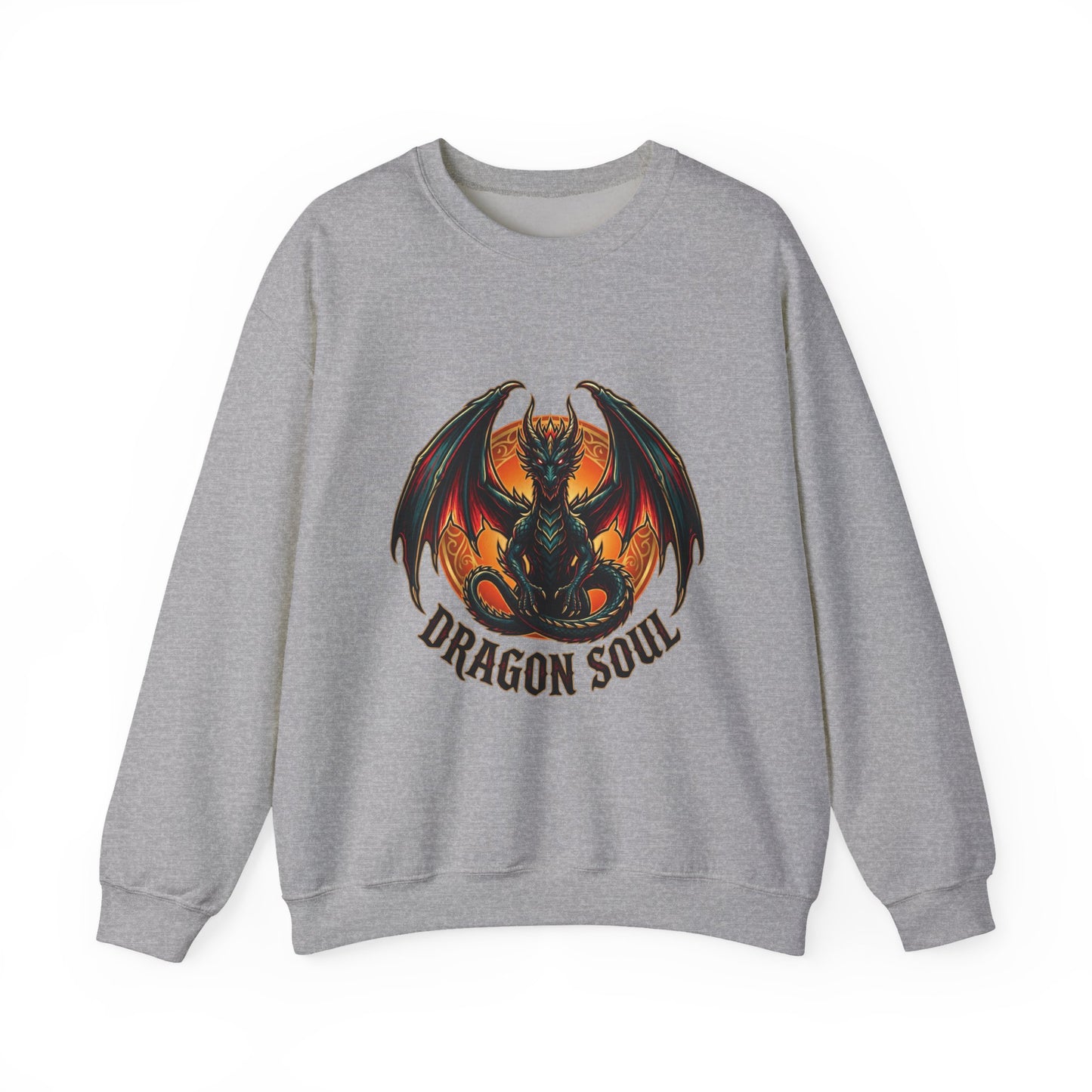 Dragon Soul Crewneck Sweatshirt | dragon, fantasy art, tattoo style
