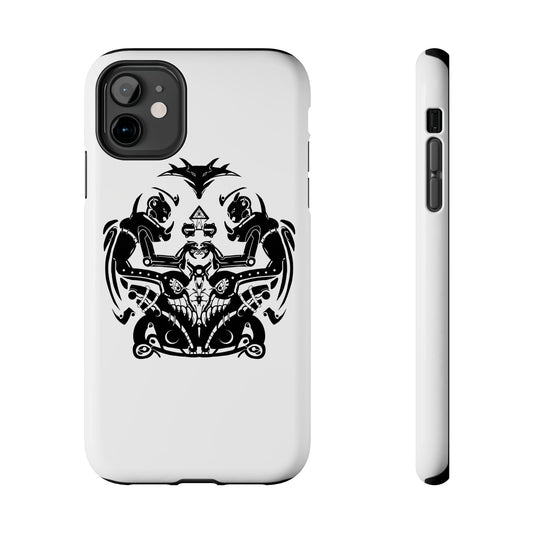 Viking Knotwork Tough Phone Case — Norse Warrior Tribal Design