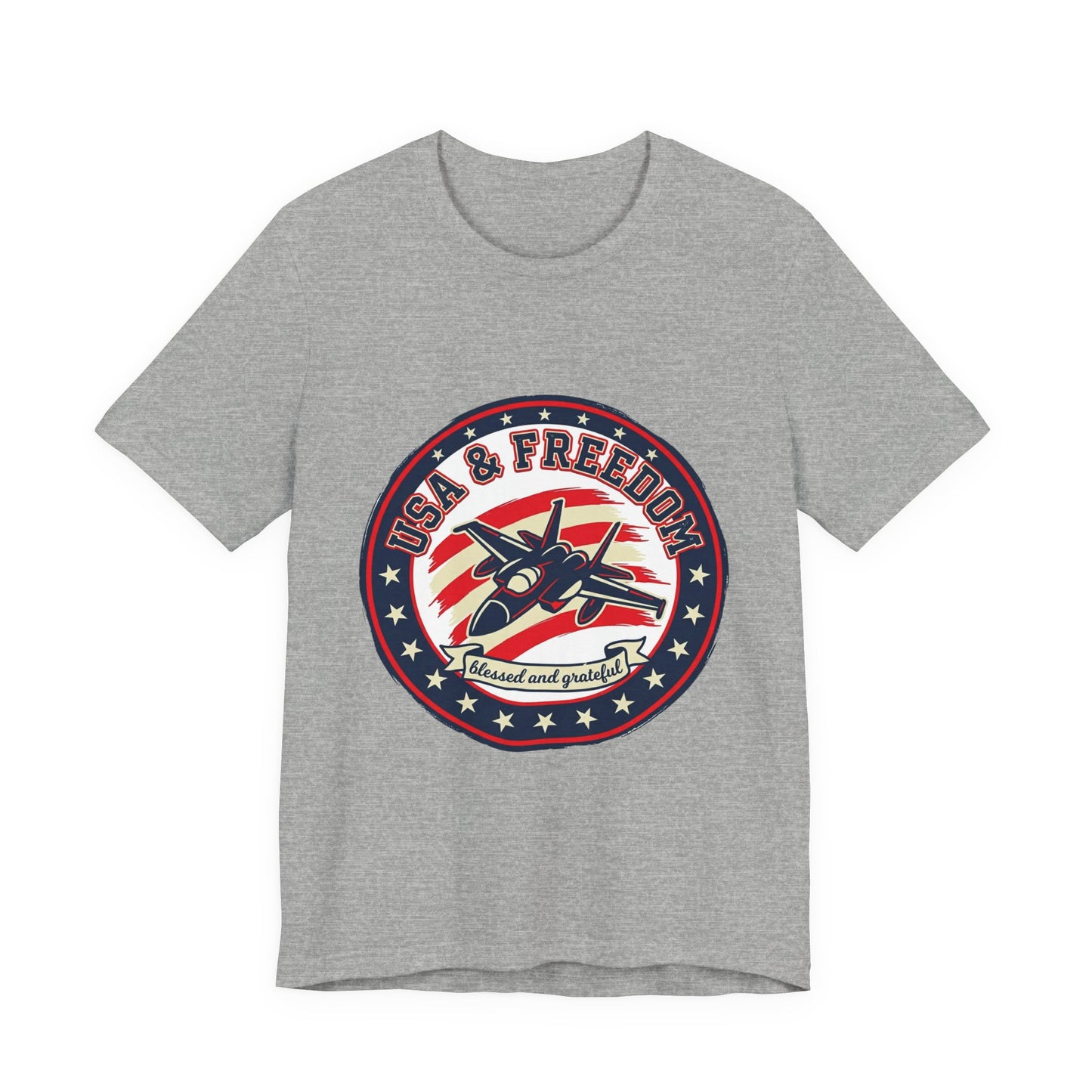 USA & Freedom T-Shirt | faith-based patriotic, vintage Americana