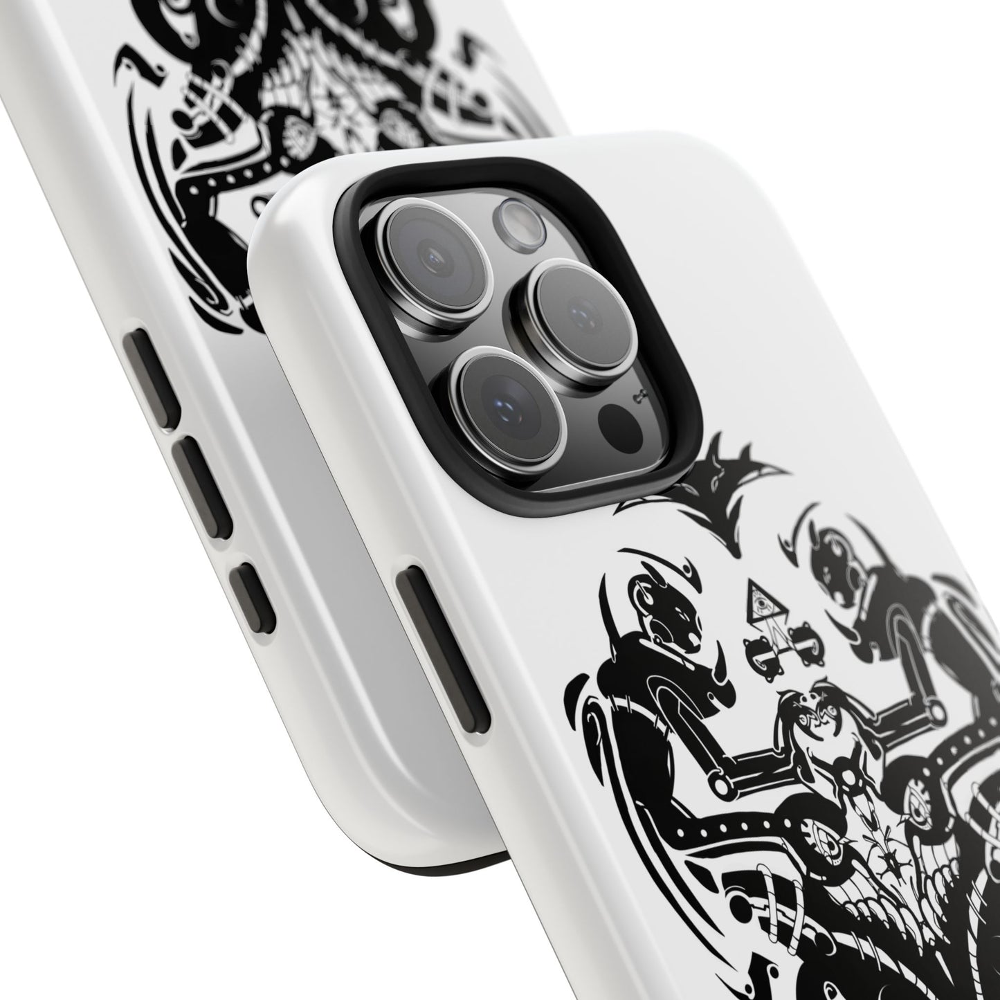 Viking Knotwork Tough Phone Case — Norse Warrior Tribal Design
