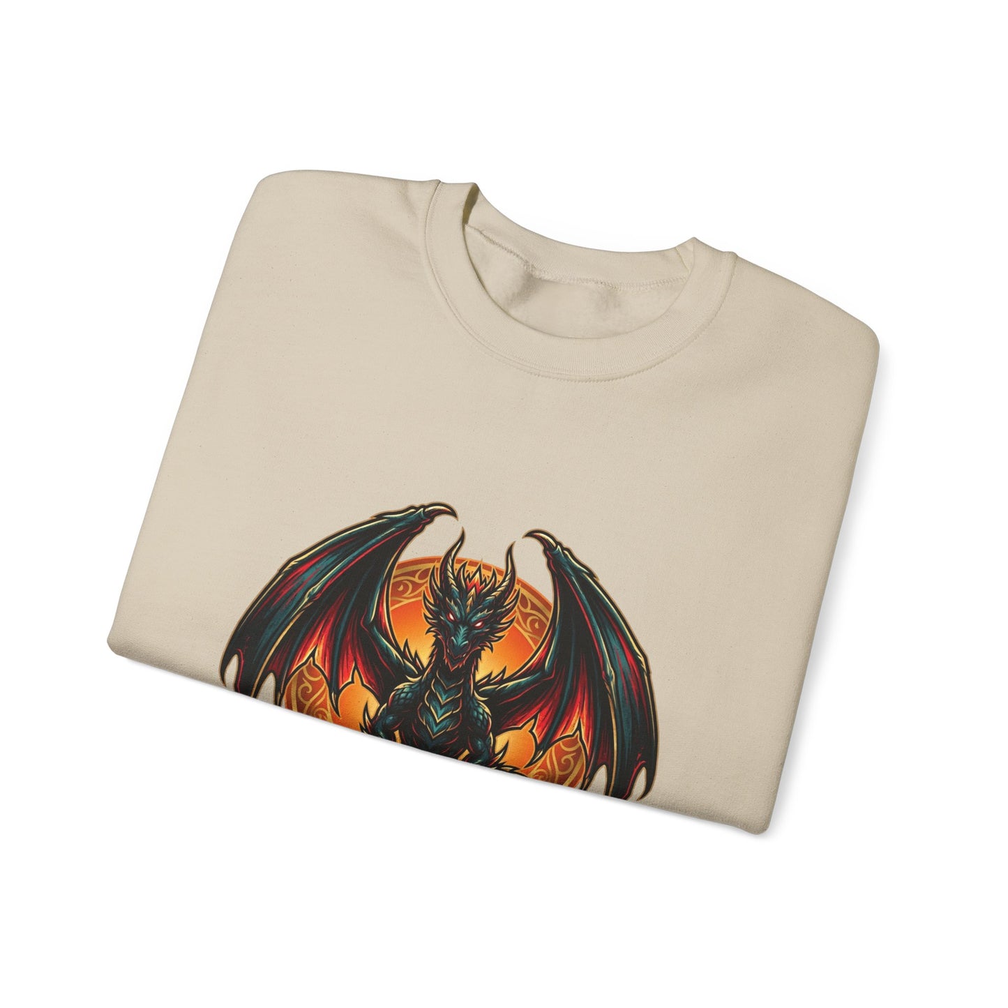 Dragon Soul Crewneck Sweatshirt | dragon, fantasy art, tattoo style