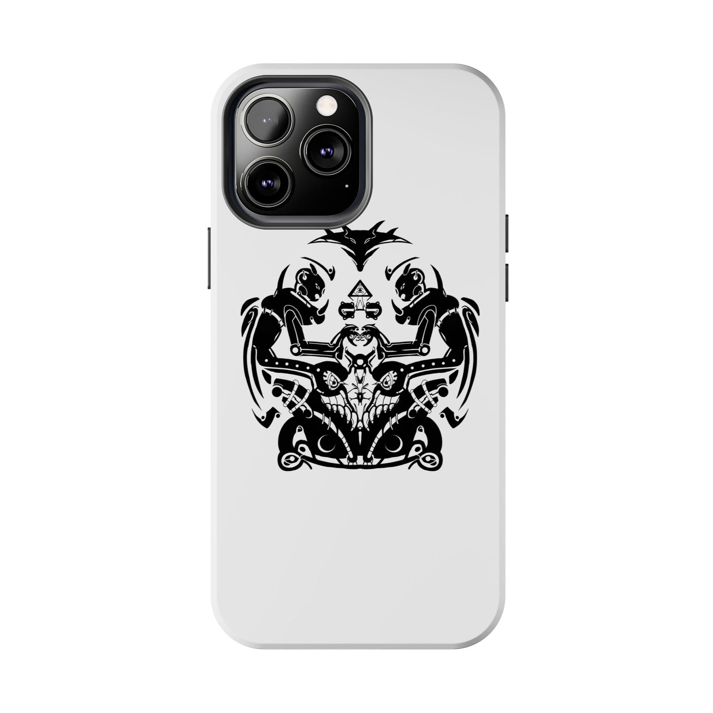 Viking Knotwork Tough Phone Case — Norse Warrior Tribal Design