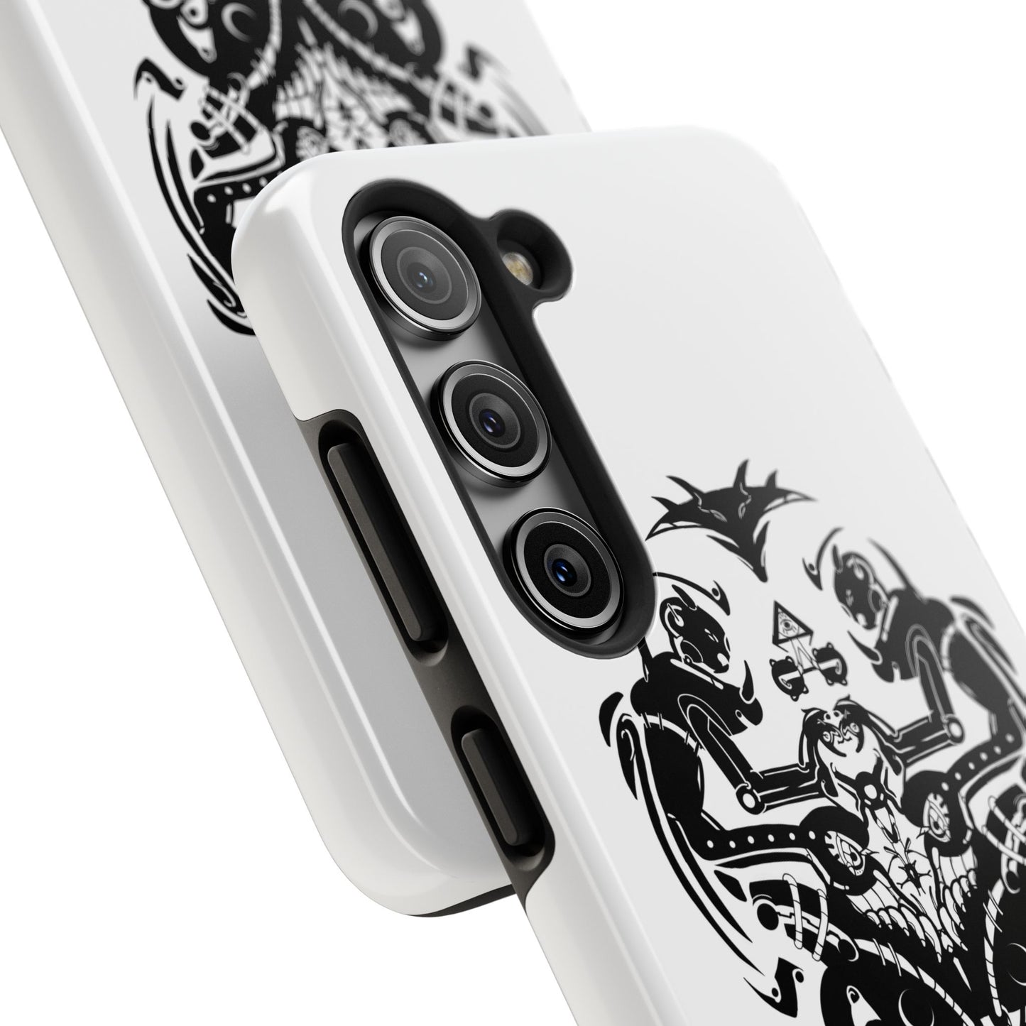 Viking Knotwork Tough Phone Case — Norse Warrior Tribal Design