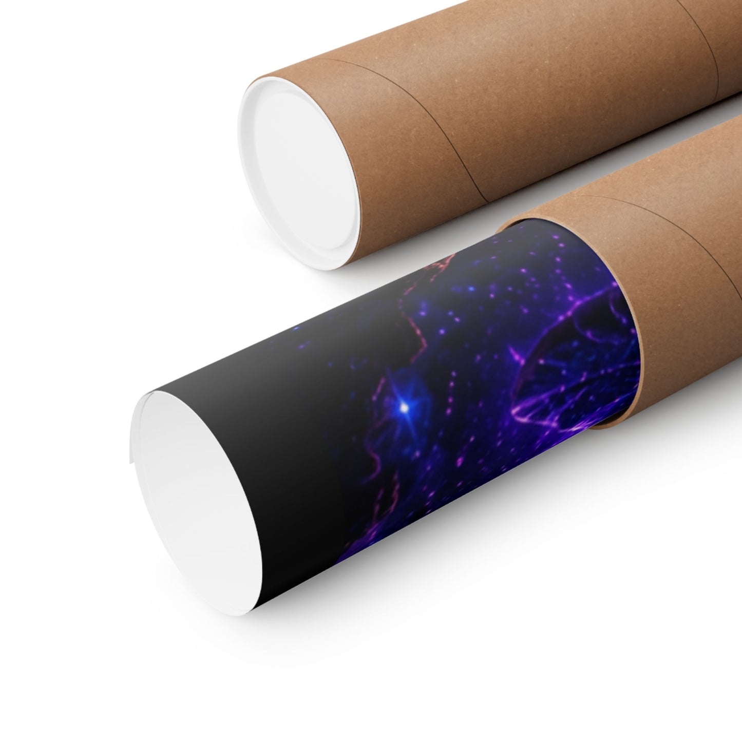 Cosmic Turtle Poster — Mystic Tree on Turtle Shell Matte Vertical Wall Art
