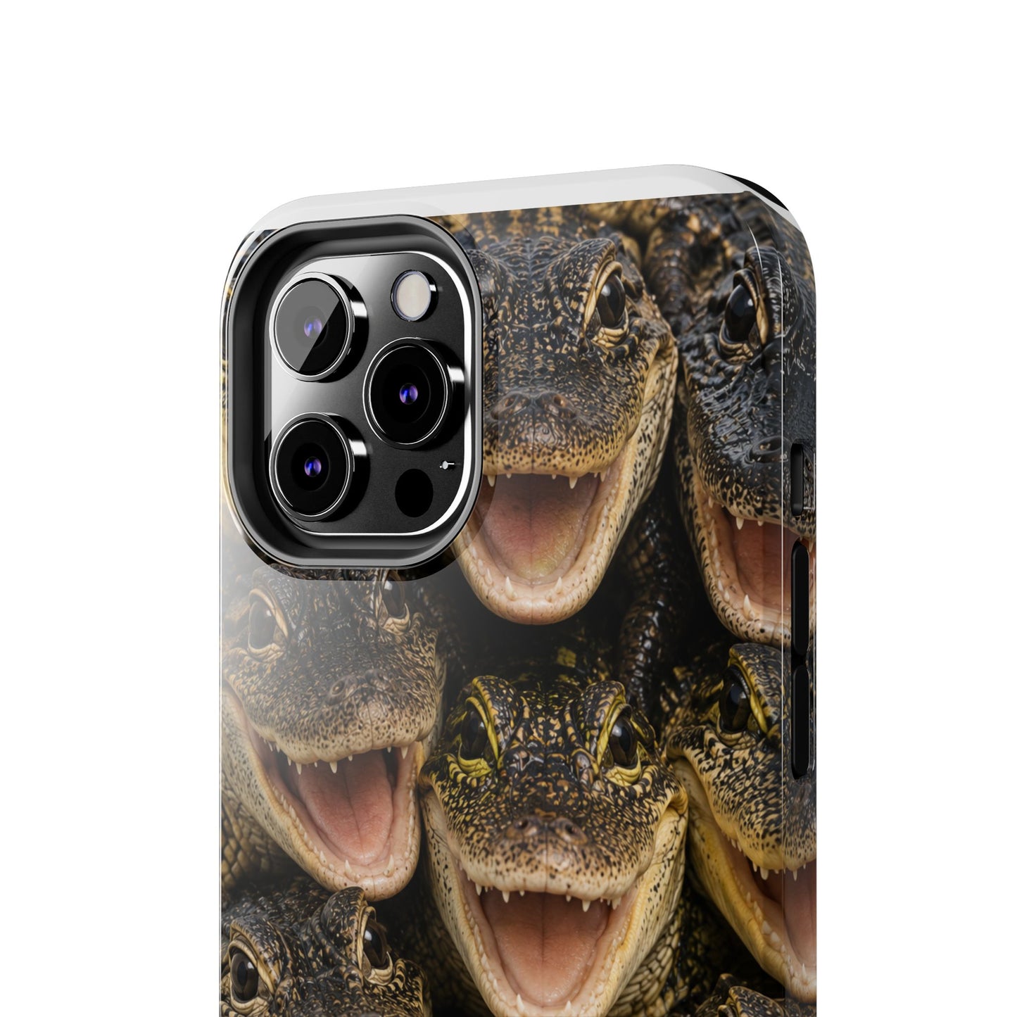 Alligator Smile Tough Phone Case — Funny Gator Print Protective Phone Cover