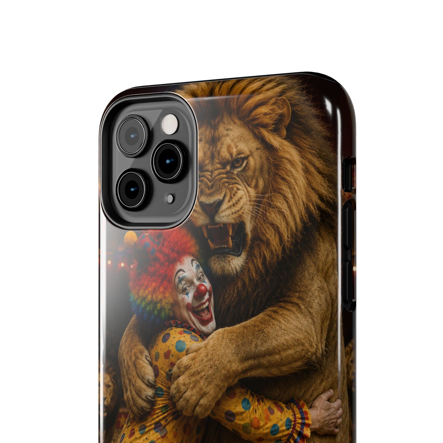 Phone Case — Lion Embrace Clown Tough Protective Case